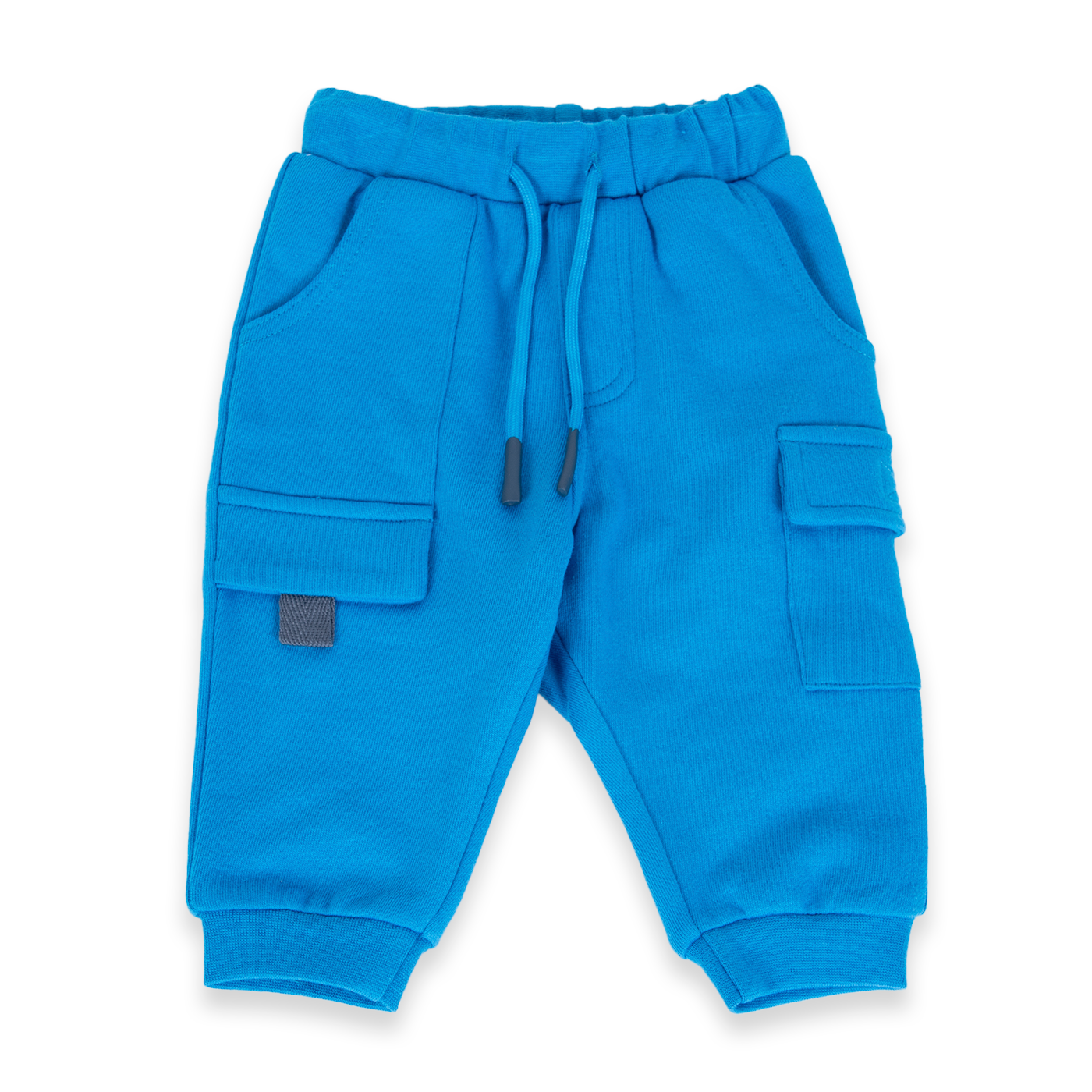 PANTALÓN NIÑO PILLÍN AZUL ELÉCTRICO BUZO BEBÉ PVA521-24AZL - 1
