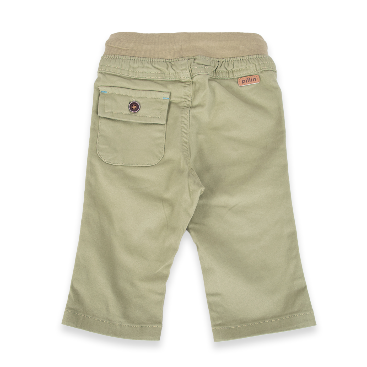 PANTALÓN BEBÉ NIÑO VERDE PILLIN - 3