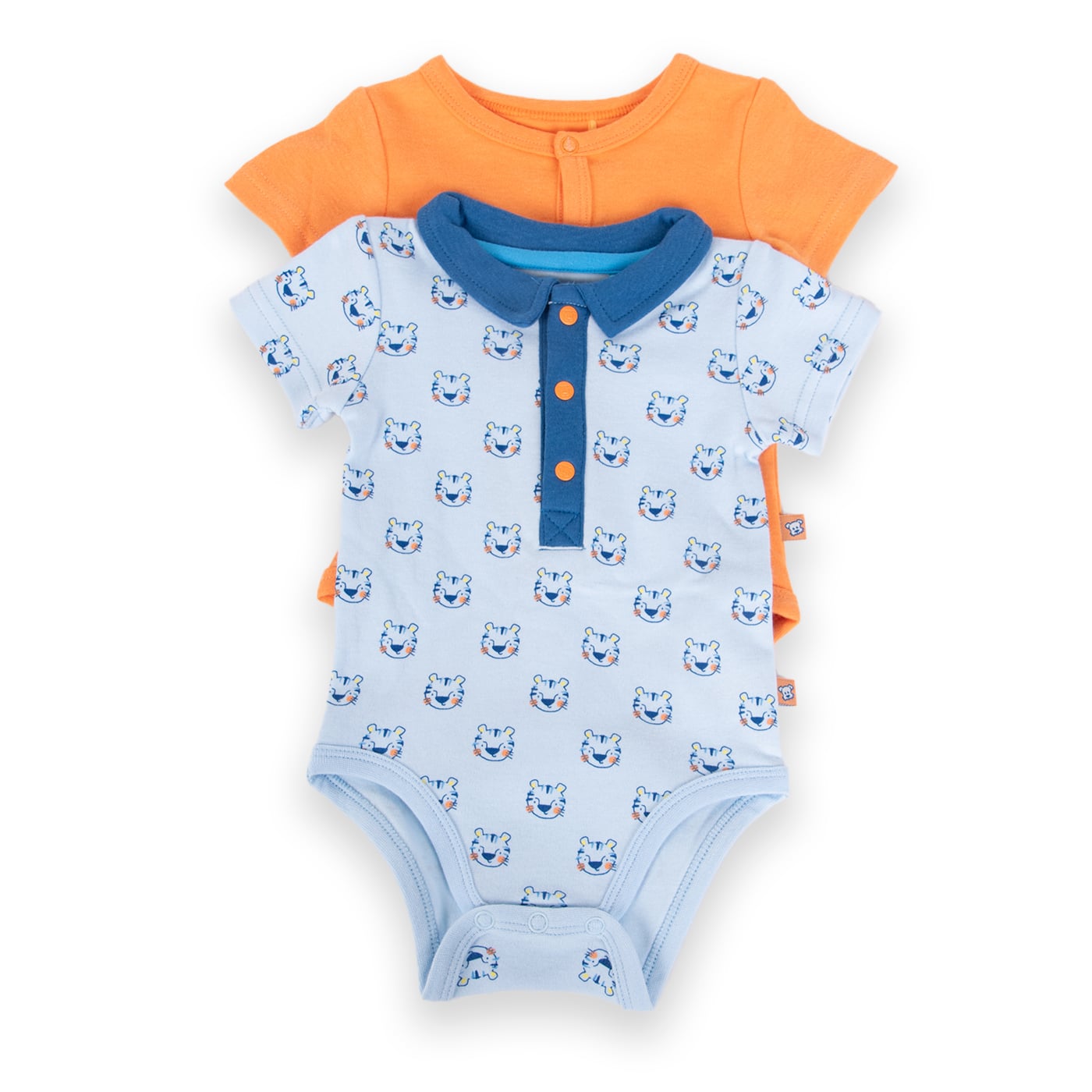 BODY ALGODON NIÑO PILLIN MULTICOLOR PVA217-24SUR BEBE - 1