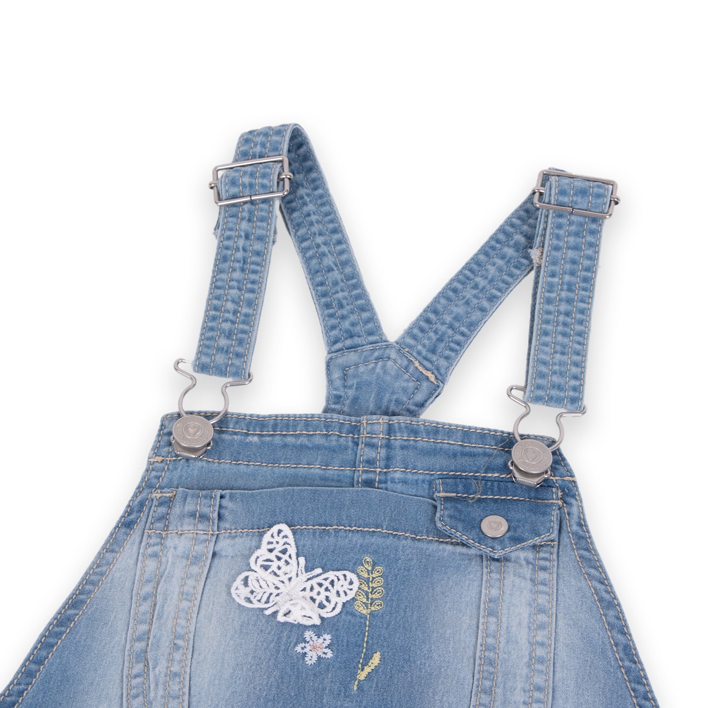 JARDINERA NIÑA PILLIN DENIM PVA740-24DEN - 2