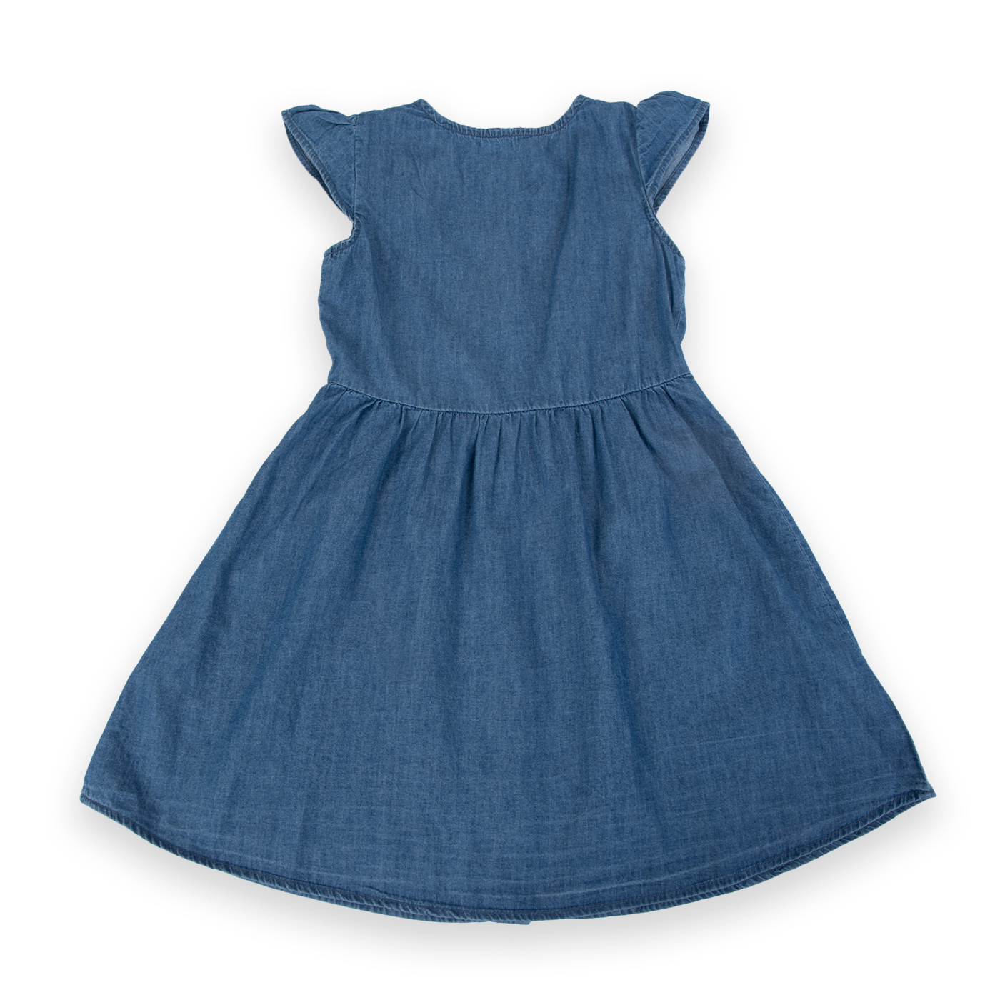 VESTIDO ALGODON NIÑA PILLIN DENIM PVA729-24DEN - 3