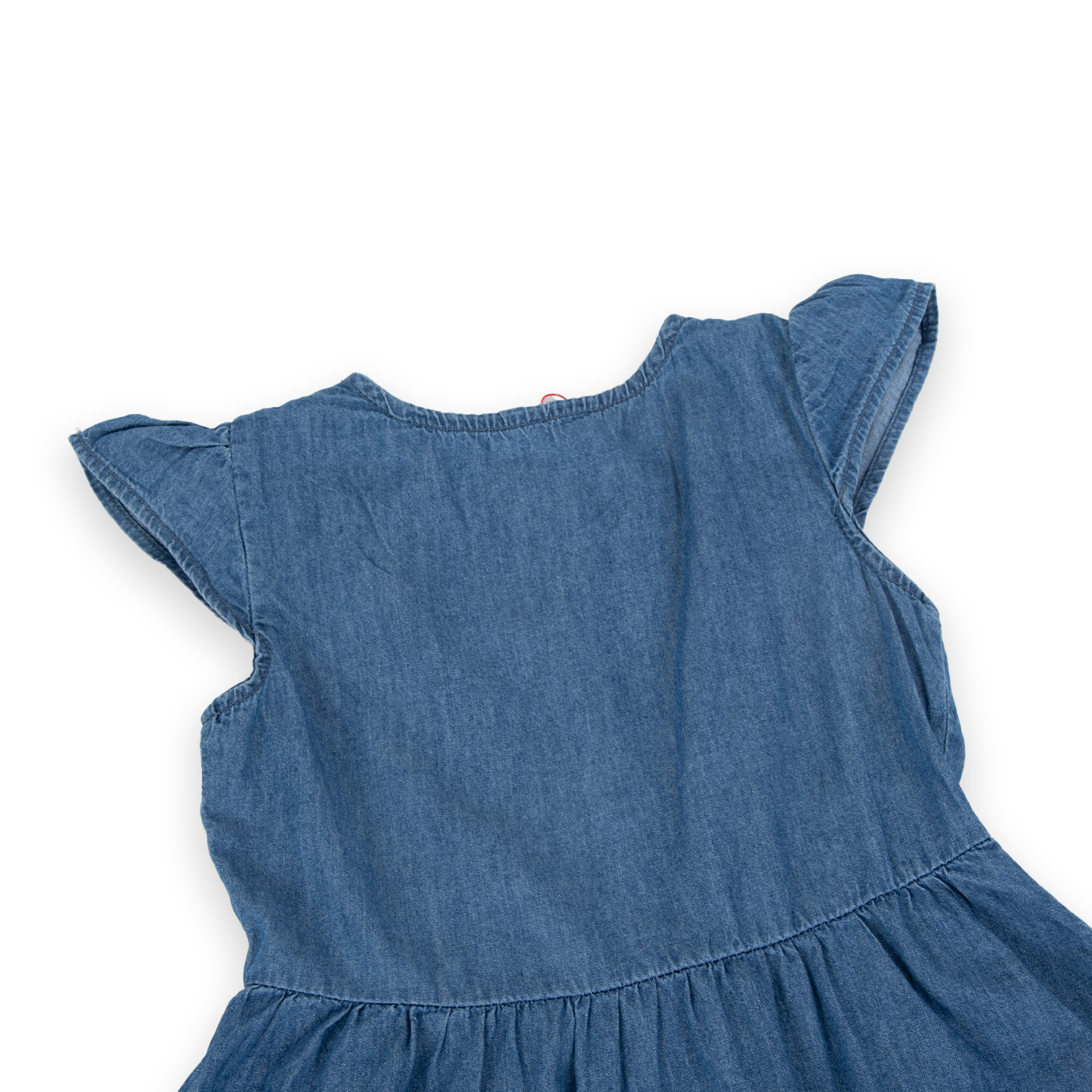 VESTIDO ALGODON NIÑA PILLIN DENIM PVA729-24DEN - 4