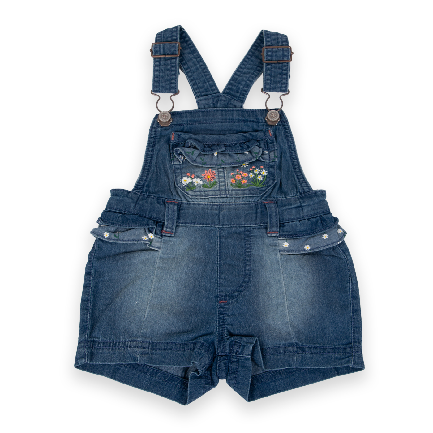 JARDINERA NIÑA PILLIN DENIM PVA711-24DEN BEBE - 1