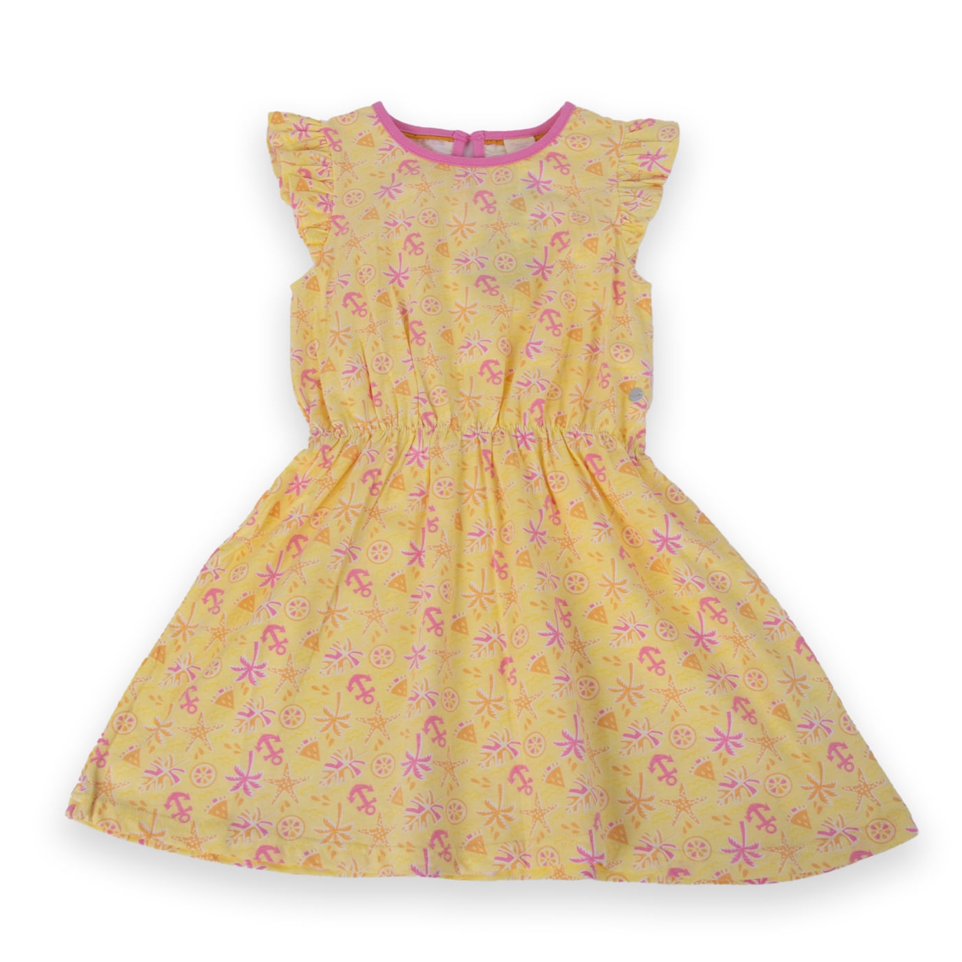 VESTIDO NIÑA PILLIN AMARILLO PVA615-24AMA - 1