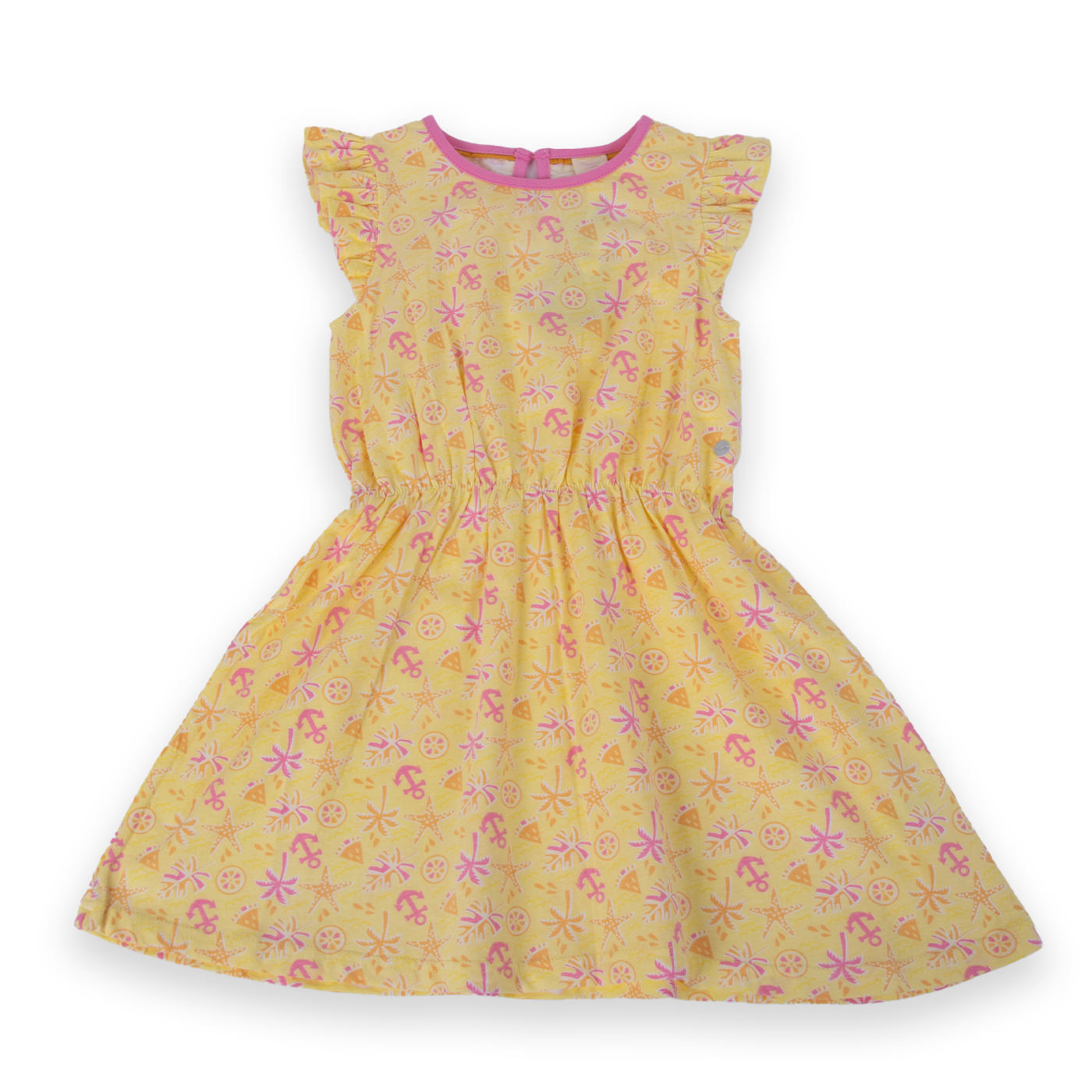 VESTIDO NIÑA PILLIN AMARILLO PVA615-24AMA - 1