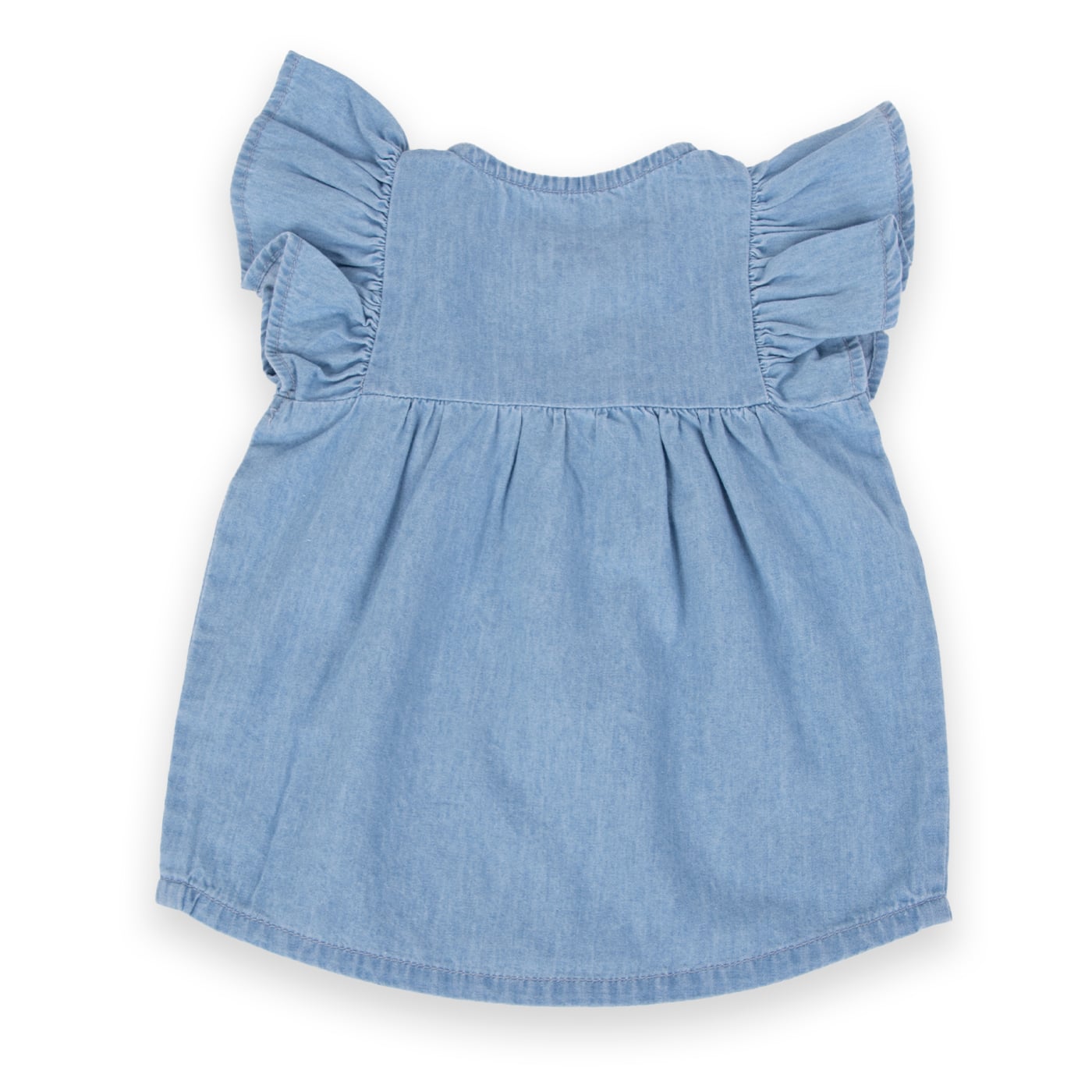 BLUSA ALGODÓN NIÑA PILLÍN PVA724-24DEN BEBÉ DENIM - 3