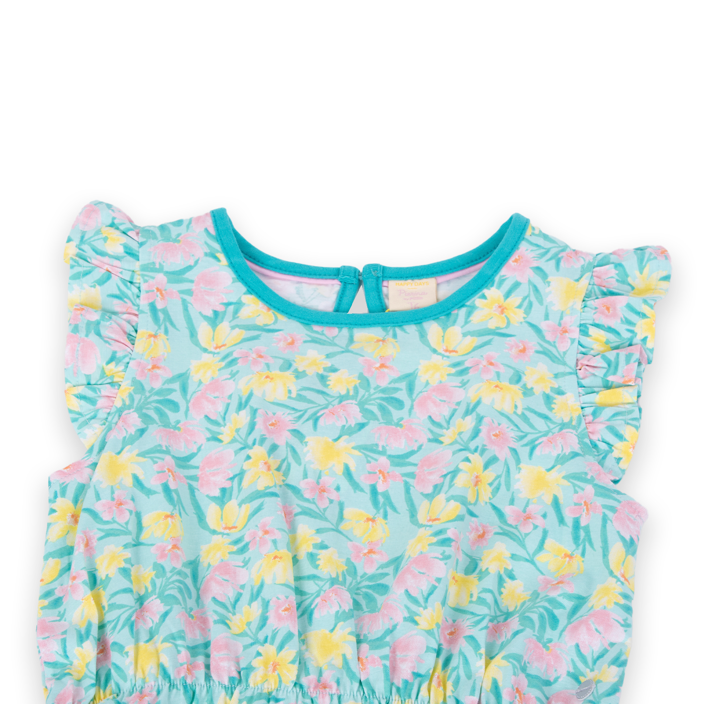 VESTIDO NIÑA PILLIN TURQUESA PVA615-24TUR - 2