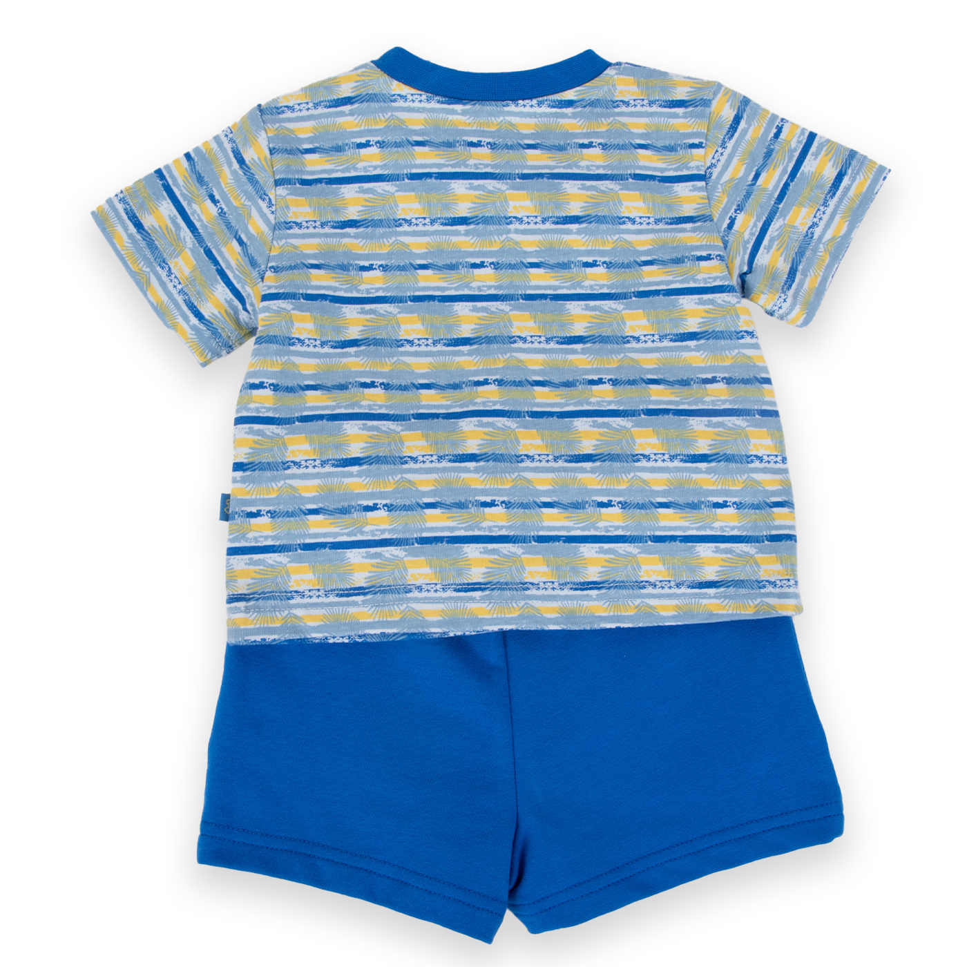 POLERA MANGA CORTA ALGODÓN NIÑO PILLÍN PVA656-24AZL BEBÉ AZUL ELÉCTRICO - 4