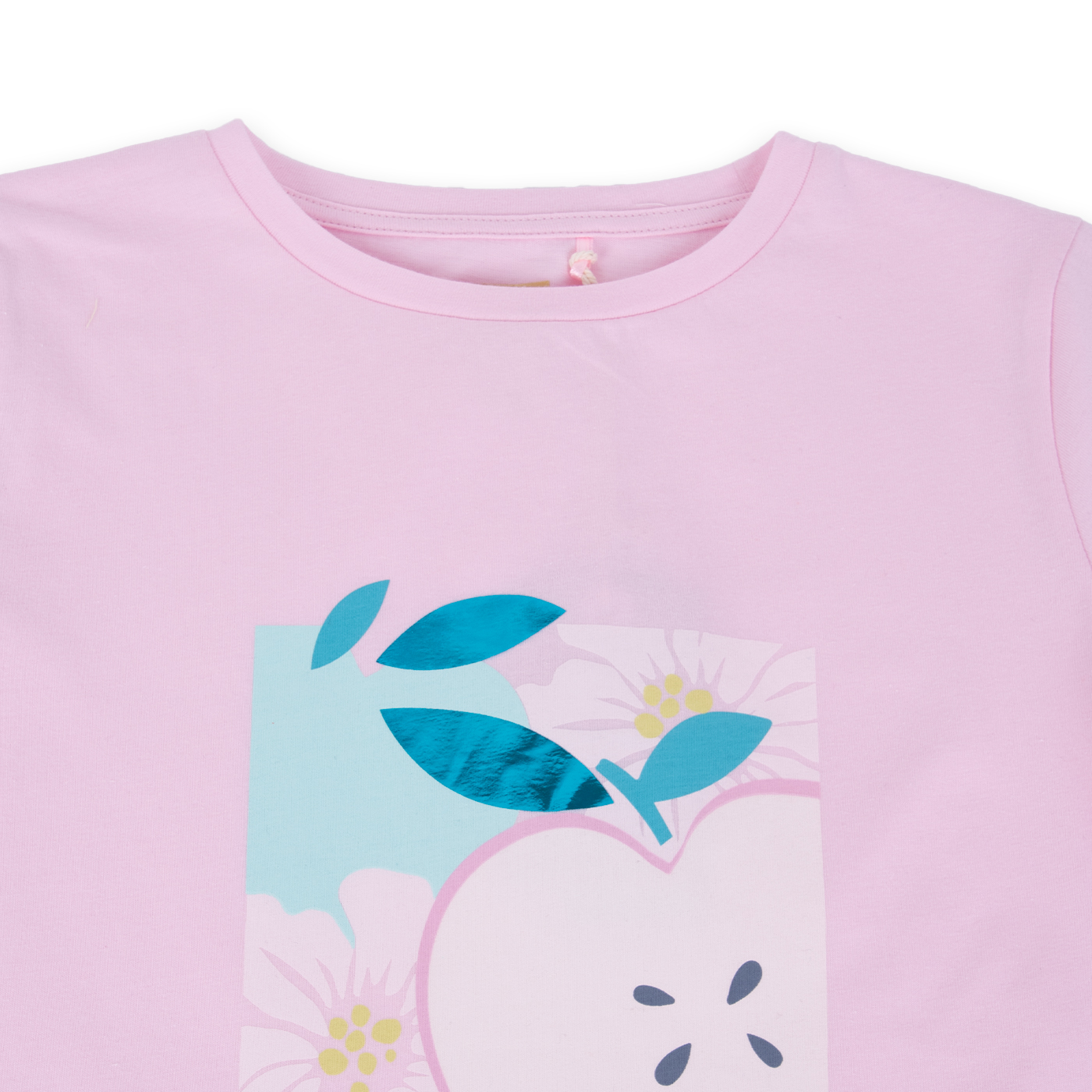 POLERA MANGA CORTA ALGODÓN NIÑA PILLÍN TVA601-24ROS ROSADO - 2