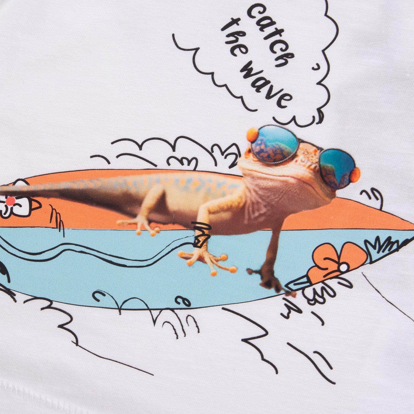 POLERA MANGA CORTA ALGODÓN NIÑO PILLÍN PVA644-24BCO BEBÉ - 2