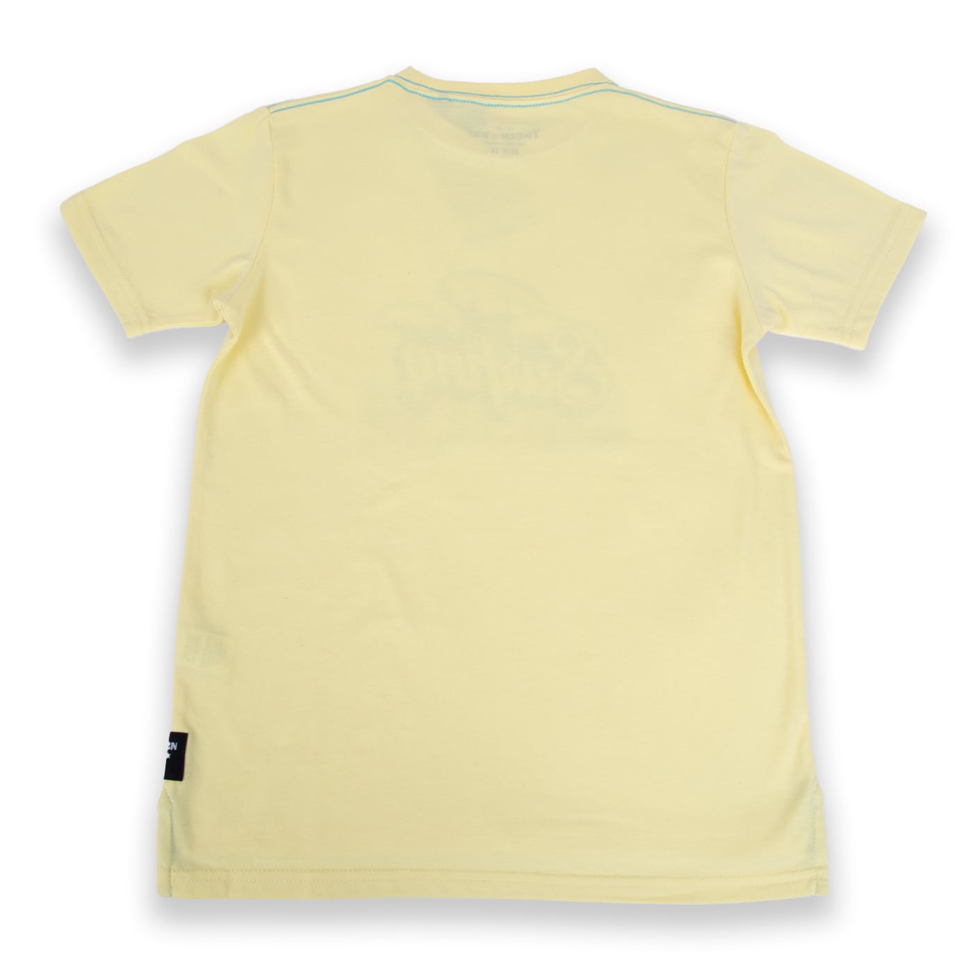 POLERA MANGA CORTA ALGODÓN NIÑO PILLÍN TVA619-24AMA AMARILLO - 3