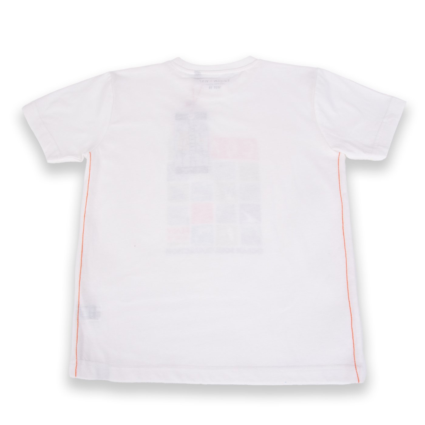 POLERA MANGA CORTA ALGODÓN NIÑO PILLÍN TVA621-24BCO - 3