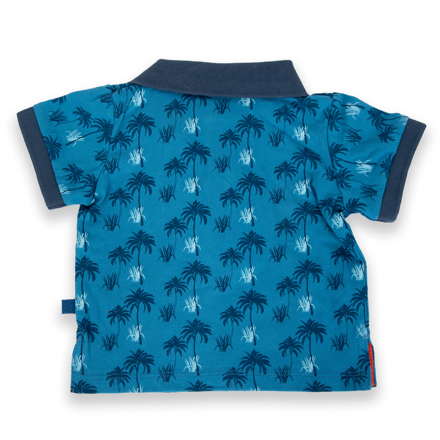 POLERA MANGA CORTA ALGODÓN NIÑO PILLÍN PVA645-24AZU BEBÉ AZUL - 3