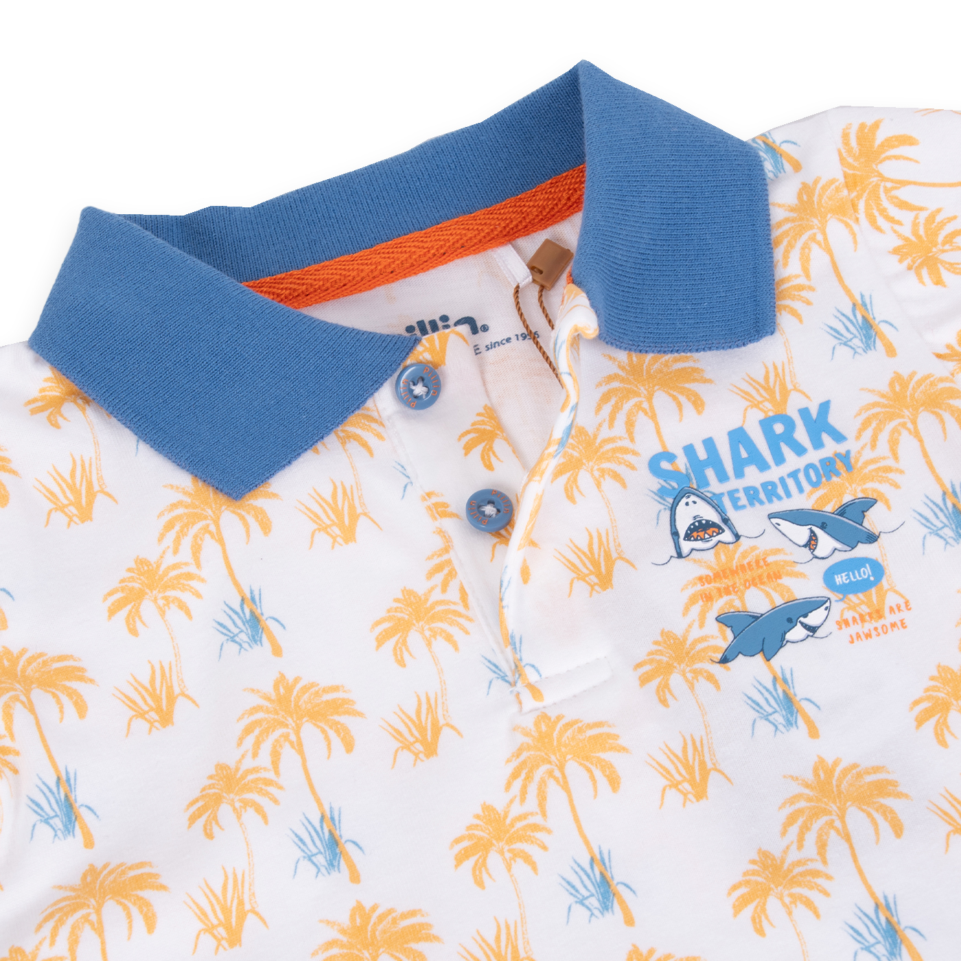 POLERA MANGA CORTA ALGODÓN NIÑO PILLÍN PVA645-24CRU BEBÉ CRUDO - 2