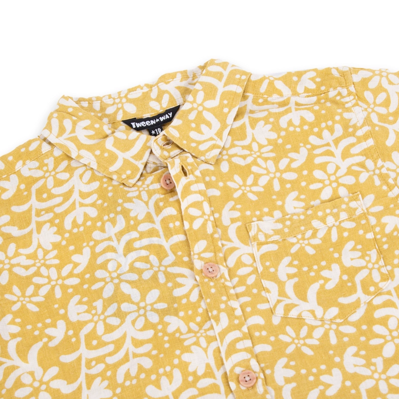 CAMISA NIÑO MOSTAZA PILLIN - 2