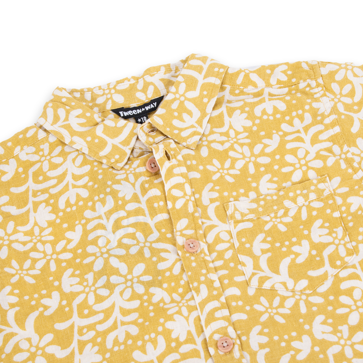 CAMISA NIÑO MOSTAZA PILLIN - 2