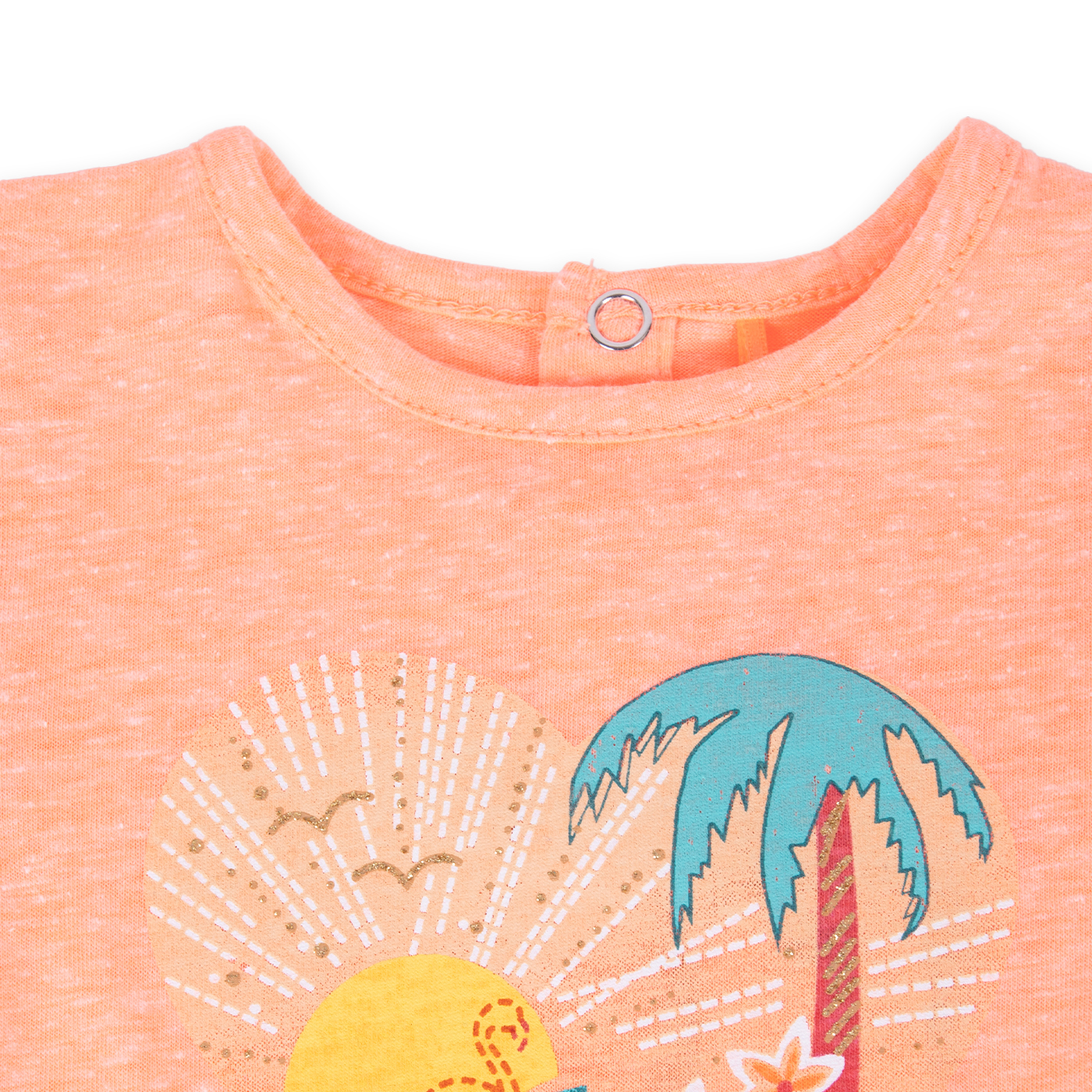 POLERA MANGA CORTA NIÑA PILLÍN PVA659-24NAR BEBÉ NARANJA - 2