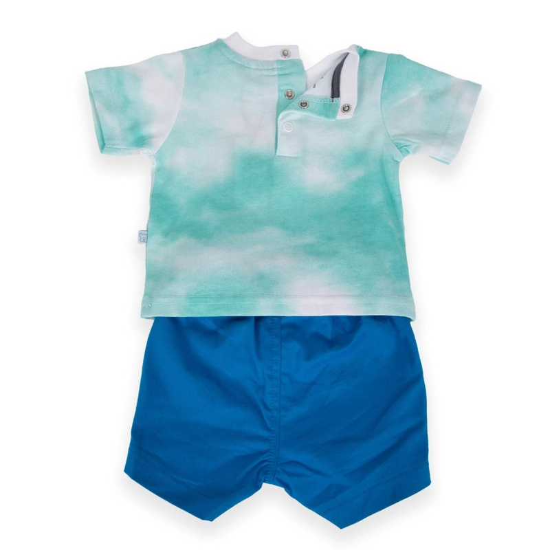 CONJUNTO ALGODON NIÑO PILLIN AZUL ELECTRICO PVA810-24AZL BEBE - 4