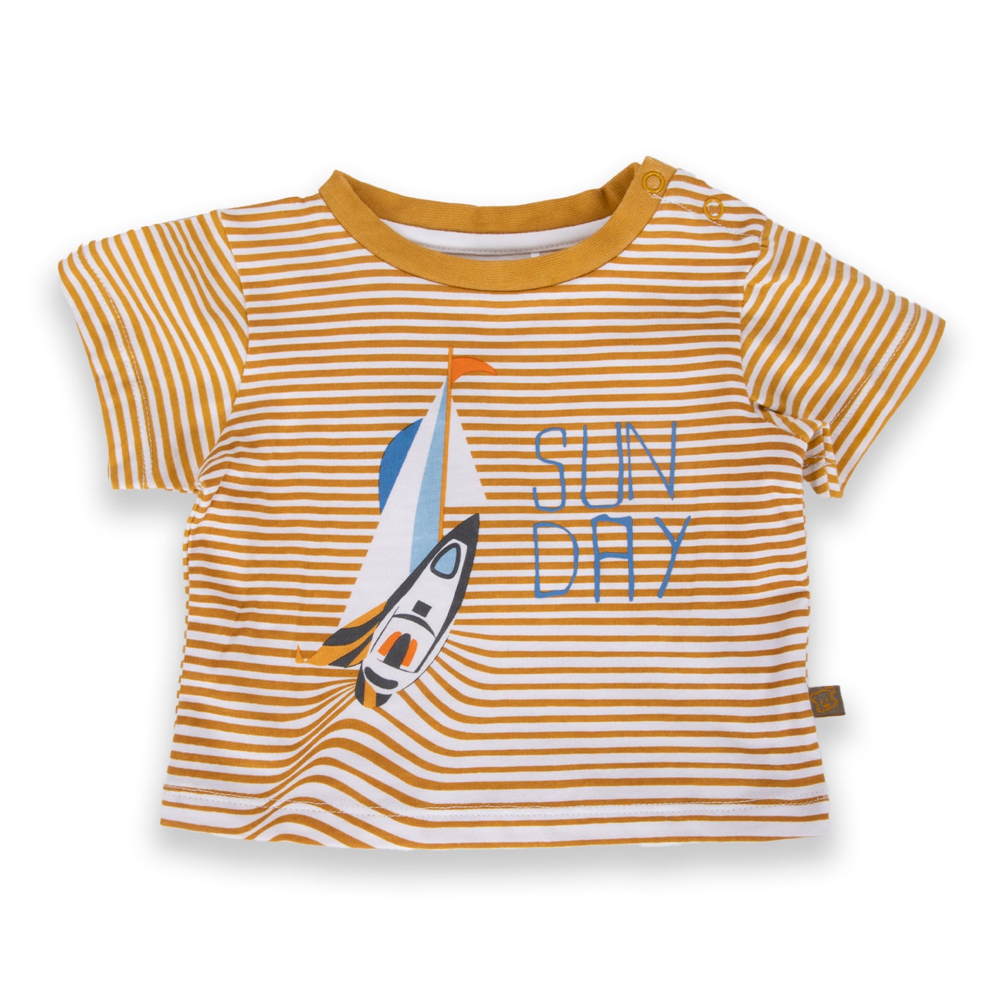 CONJUNTO ALGODON NIÑO PILLIN MOSTAZA PVA646-24MOS BEBE - 2