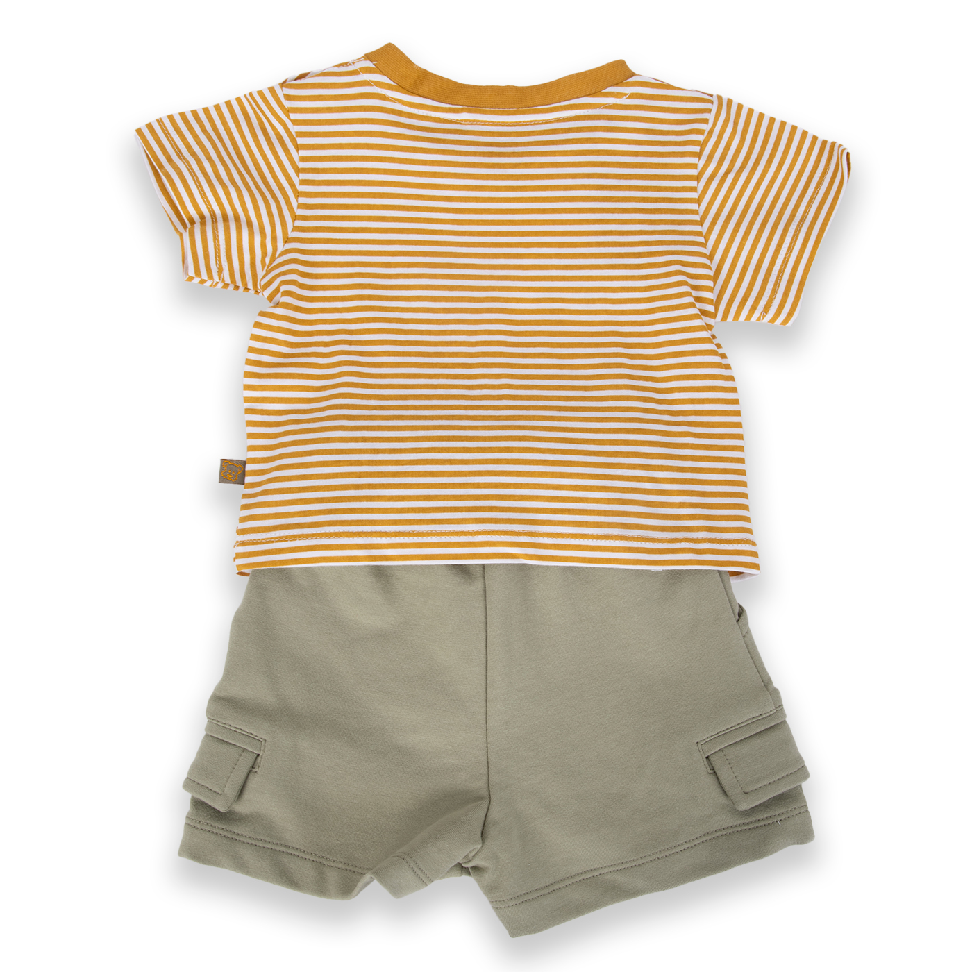 CONJUNTO ALGODON NIÑO PILLIN MOSTAZA PVA646-24MOS BEBE - 4