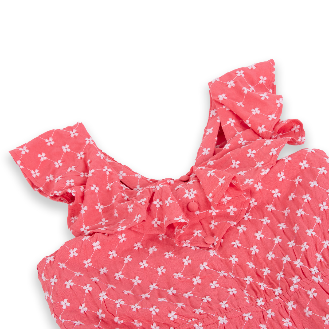 VESTIDO NIÑA PILLIN CORAL TVA814-24COR - 2