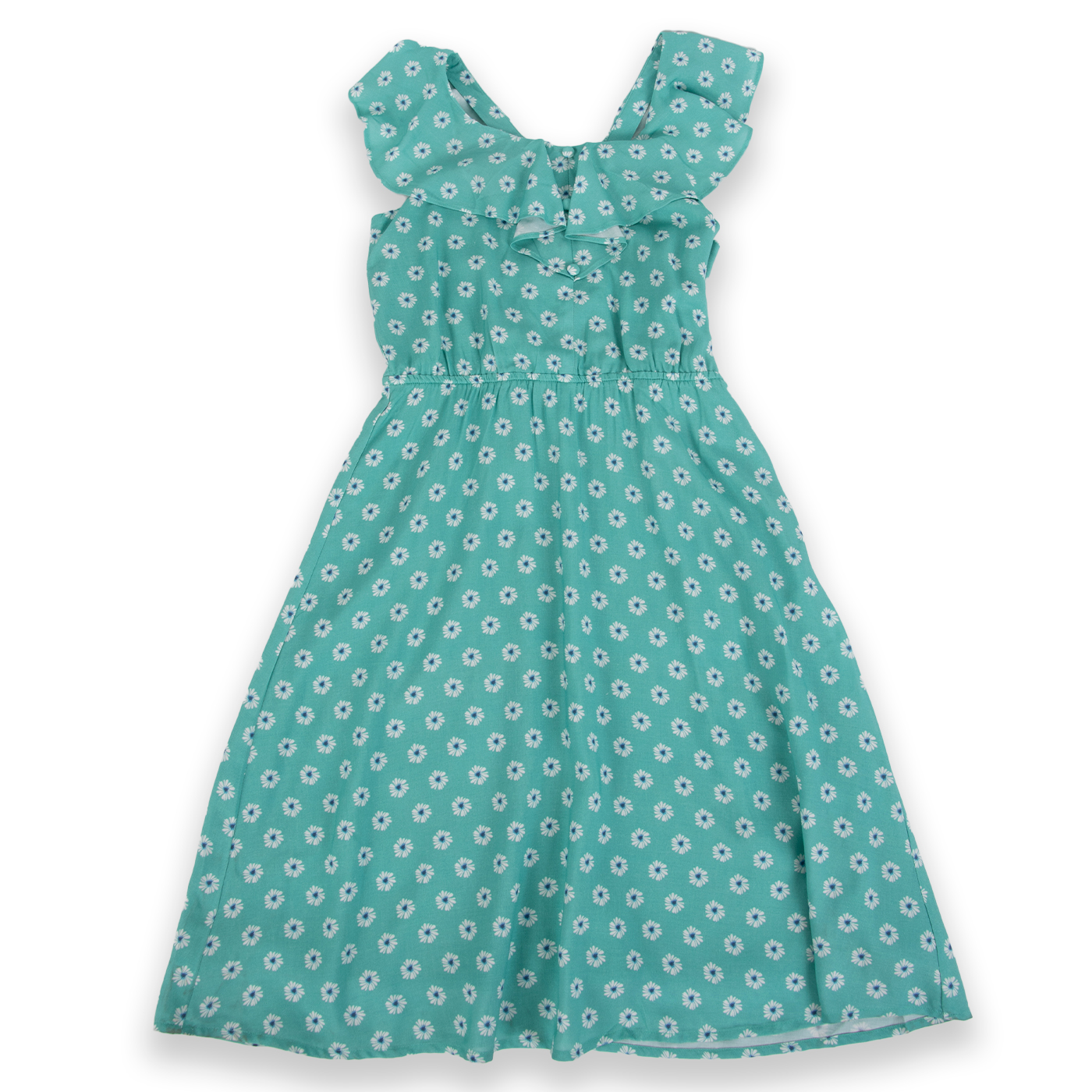 VESTIDO NIÑA PILLIN VERDE TVA814-24VER - 1