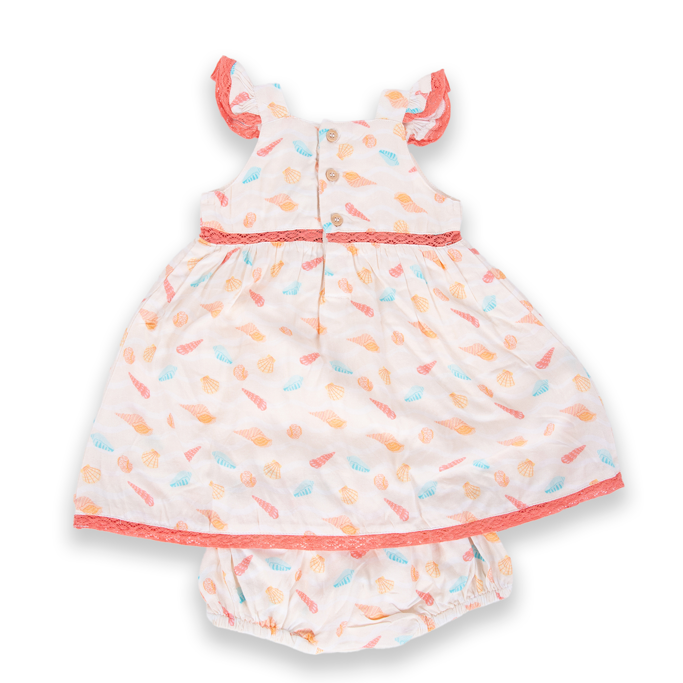 VESTIDO NIÑA PILLIN ARENA PVA817-24ARE BEBE - 4