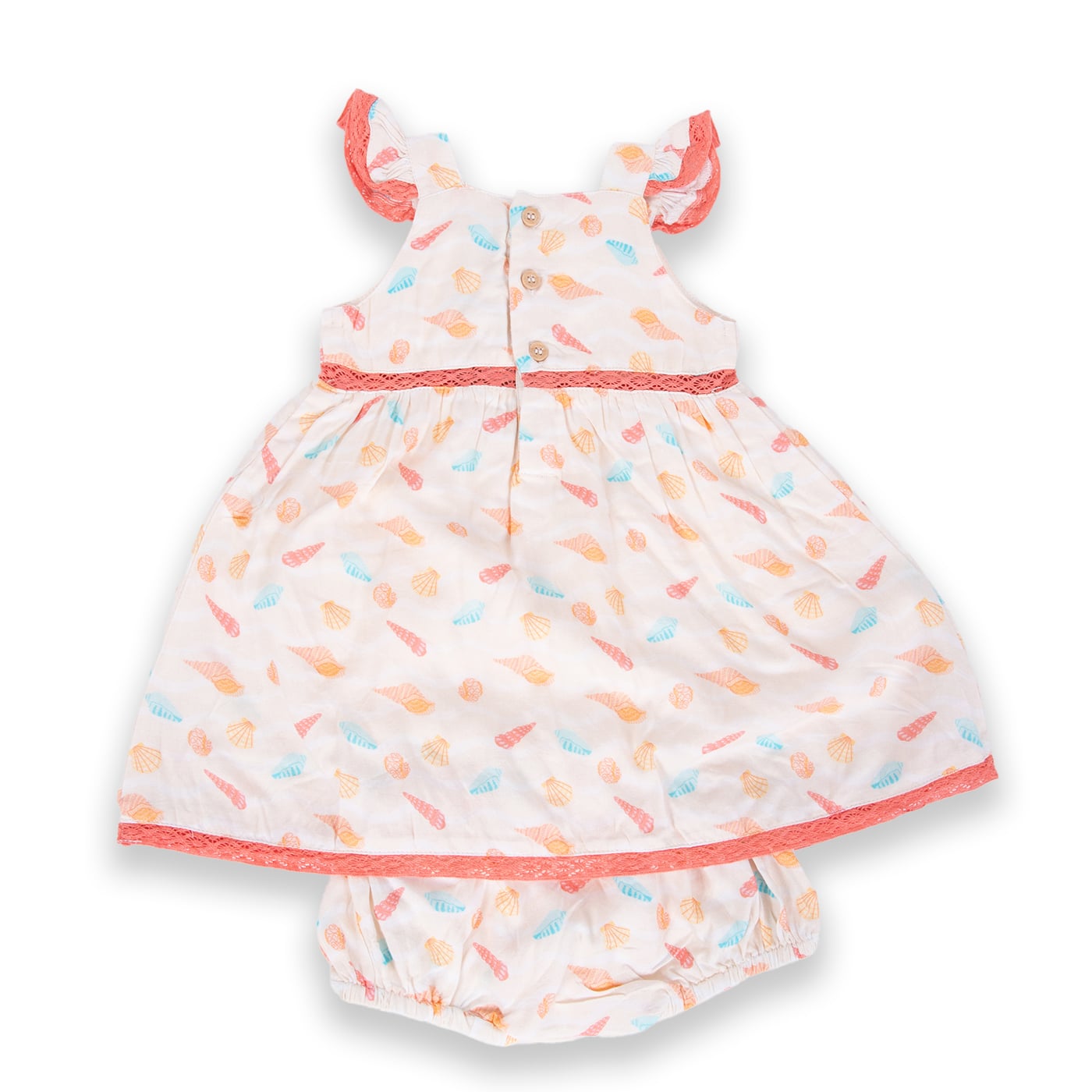 VESTIDO NIÑA PILLIN ARENA PVA817-24ARE BEBE - 4