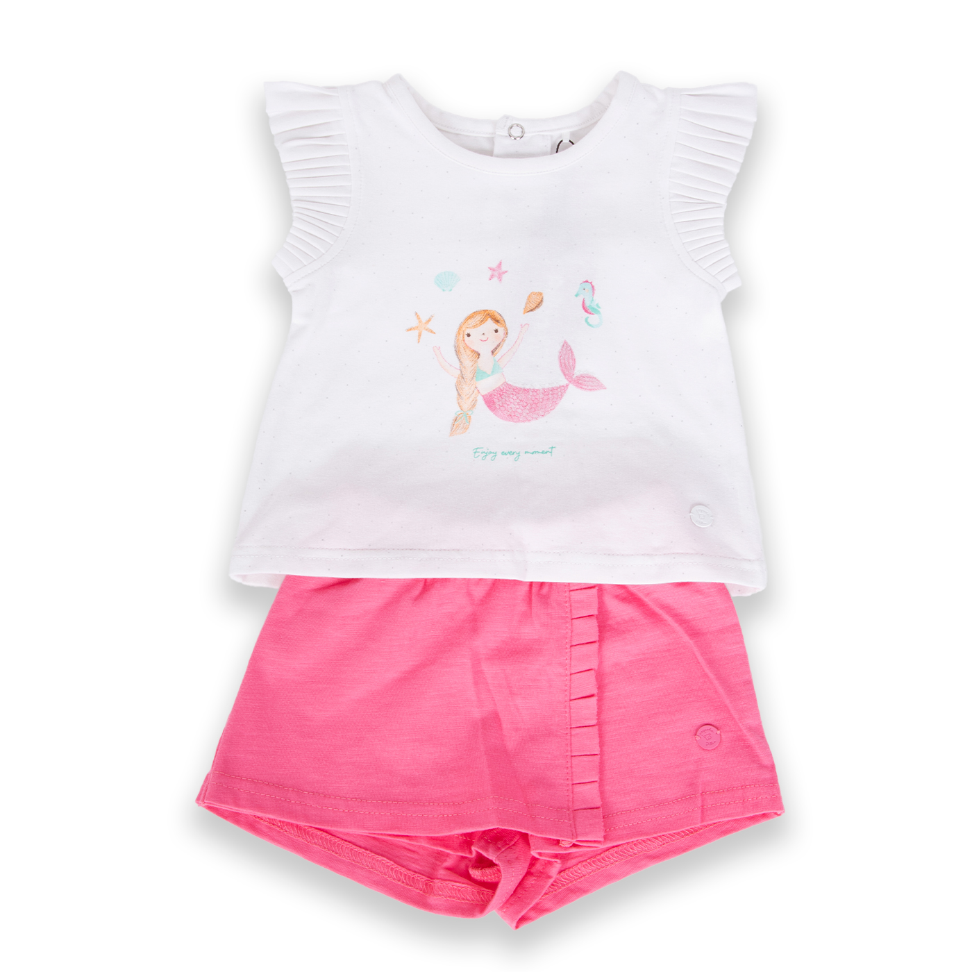 CONJUNTO NIÑA PILLIN FUCSIA PVA651-24FUC BEBE - 1