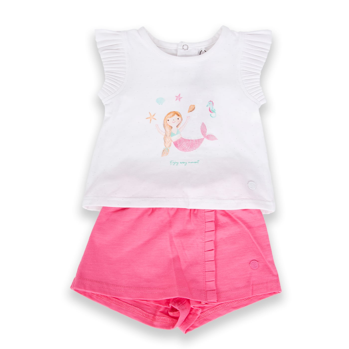 CONJUNTO NIÑA PILLIN FUCSIA PVA651-24FUC BEBE - 1