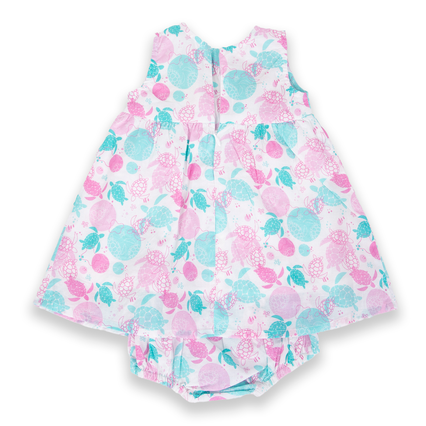 VESTIDO BEBÉ NIÑA ROSADO PILLIN - 4