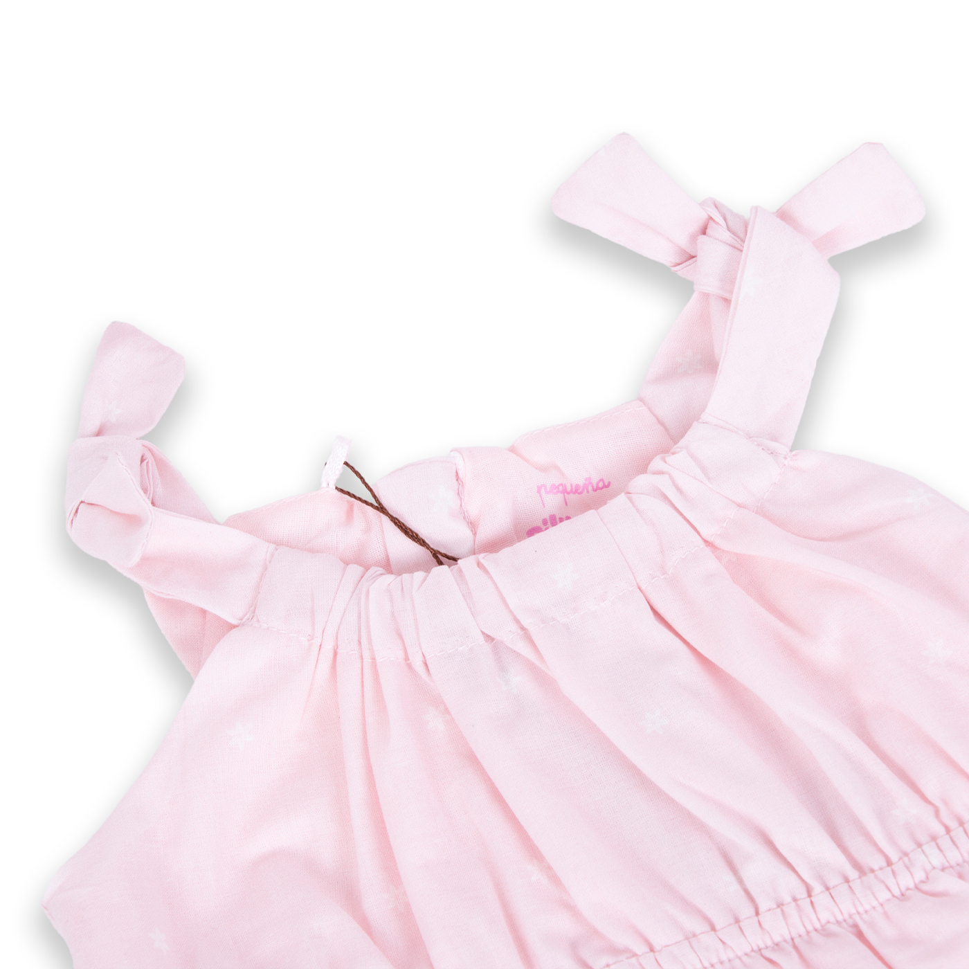 VESTIDO ALGODON NIÑA PILLIN LAVANDA PVA824-24MAL BEBE - 2