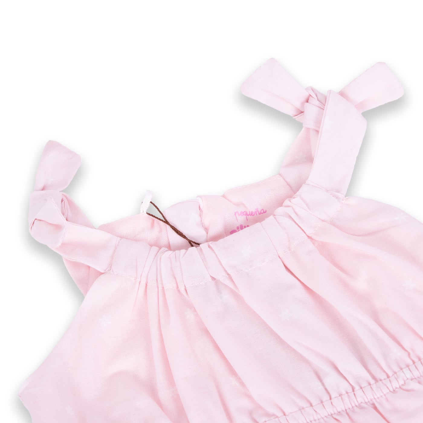 VESTIDO ALGODON NIÑA PILLIN LAVANDA PVA824-24MAL BEBE - 2