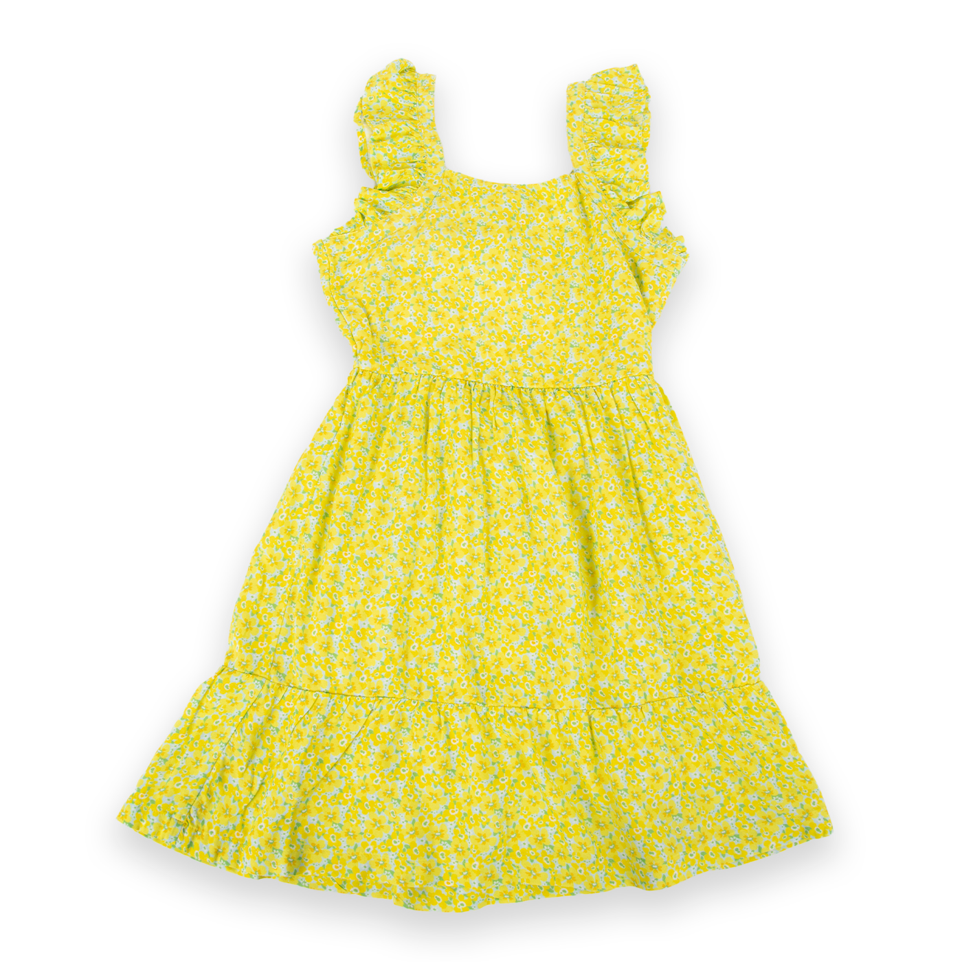 VESTIDO NIÑA PILLIN AMARILLO PVA815-24AMA - 1