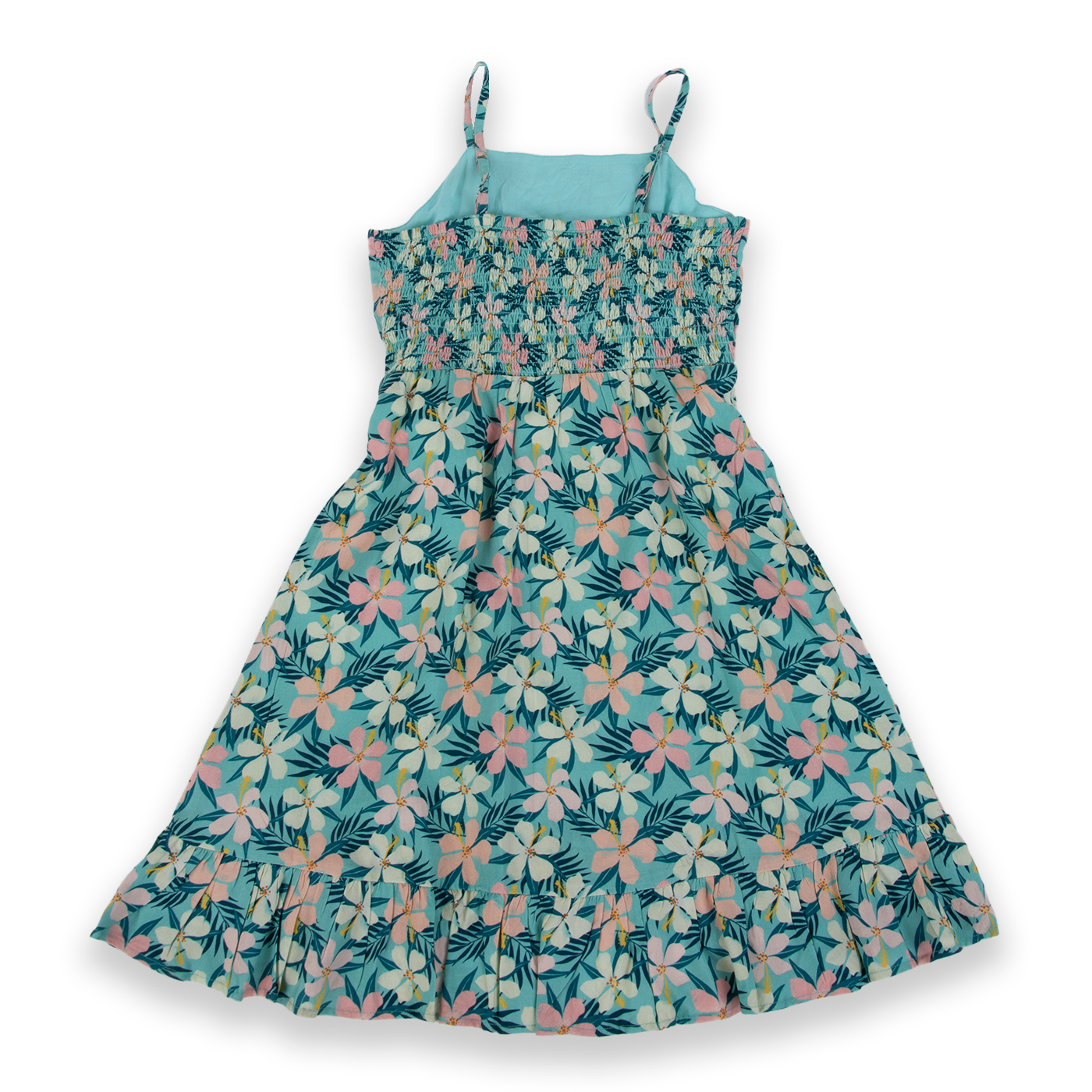 VESTIDO NIÑA TURQUESA PILLIN - 3