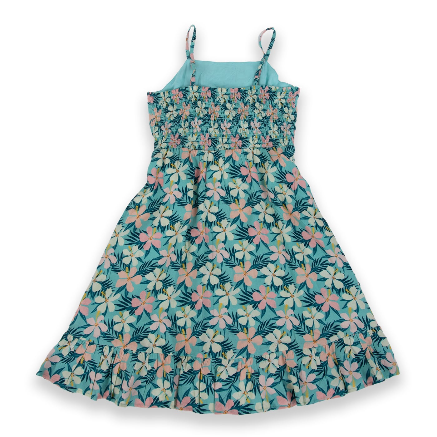 VESTIDO NIÑA TURQUESA PILLIN - 3