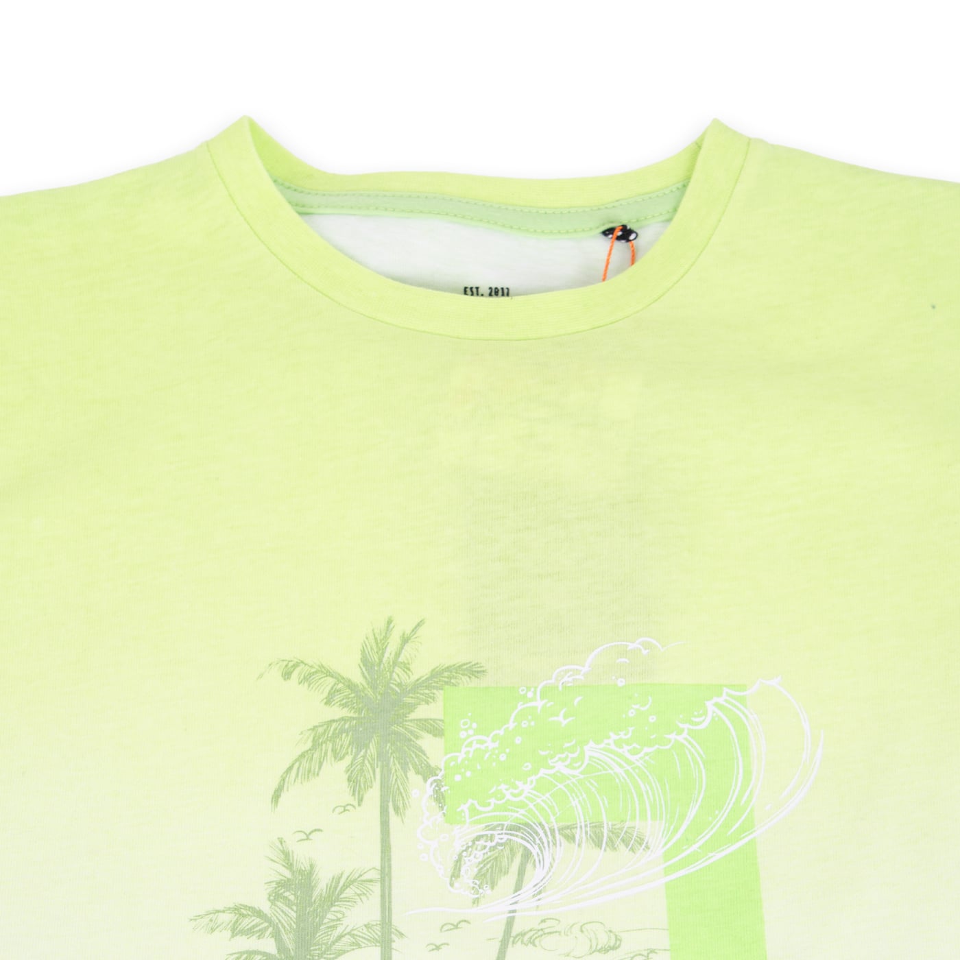 POLERA MANGA CORTA ALGODÓN NIÑO PILLÍN TVA617-24VER VERDE - 2