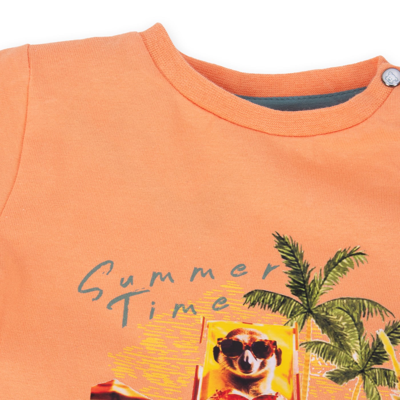 CONJUNTO ALGODON NIÑO PILLIN NARANJO PVA821-24NAR BEBE NARANJA - 2