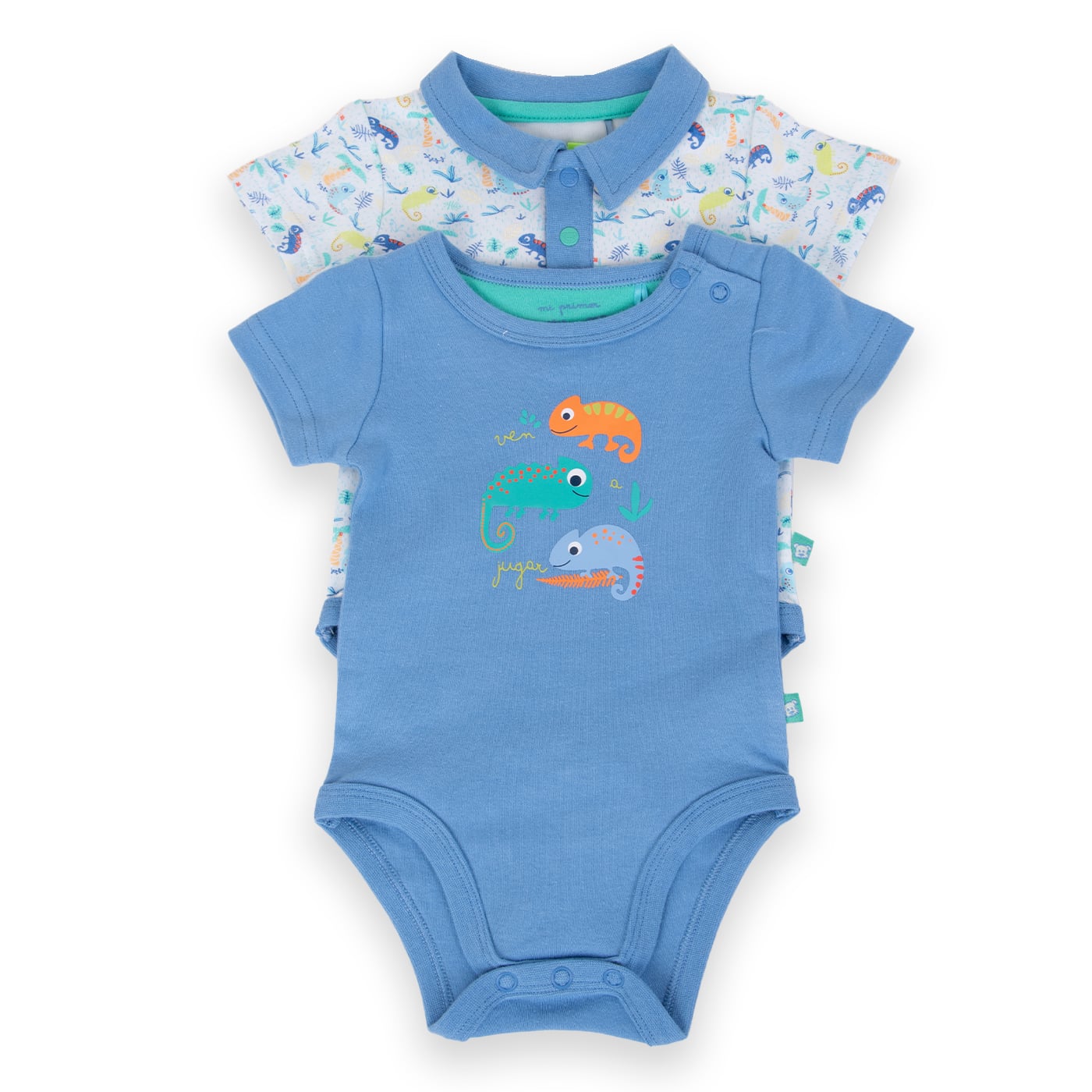 BODY BEBÉ NIÑO MULTICOLOR PILLIN - 1