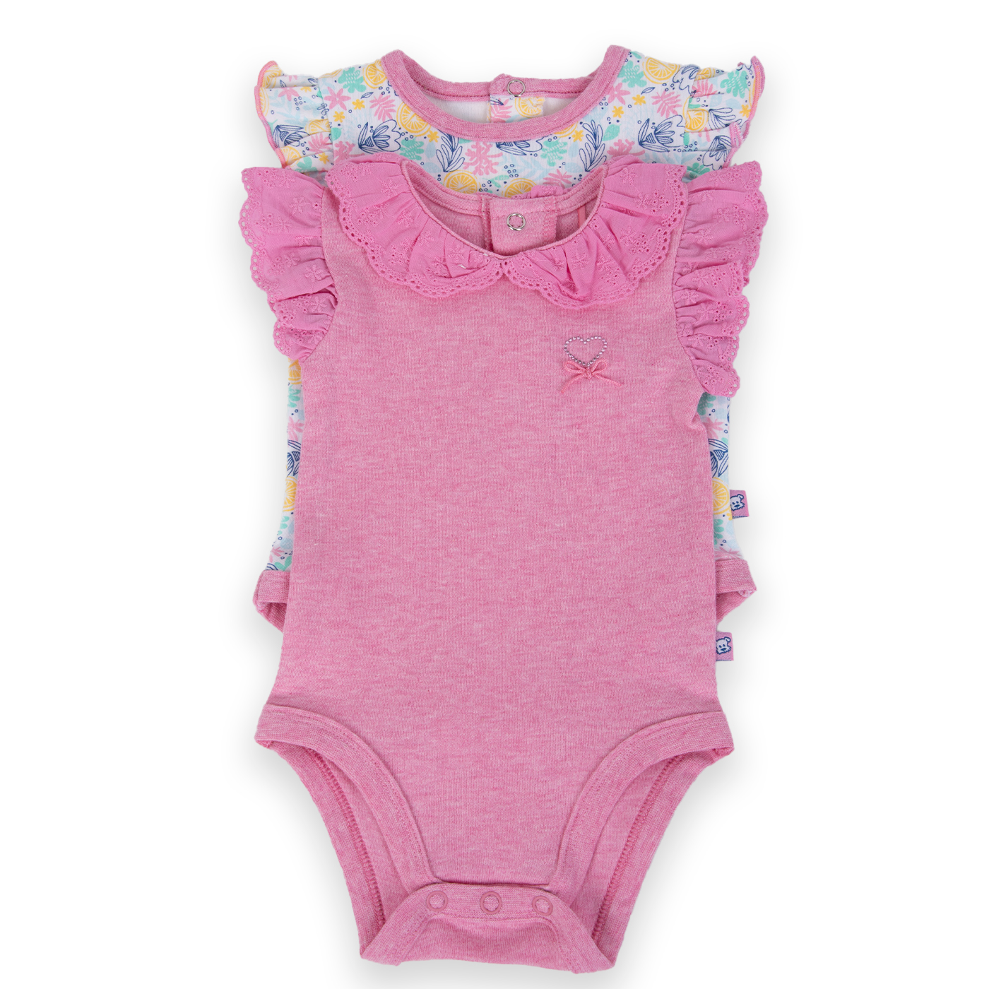 BODY BEBÉ NIÑA MULTICOLOR PILLIN - 1