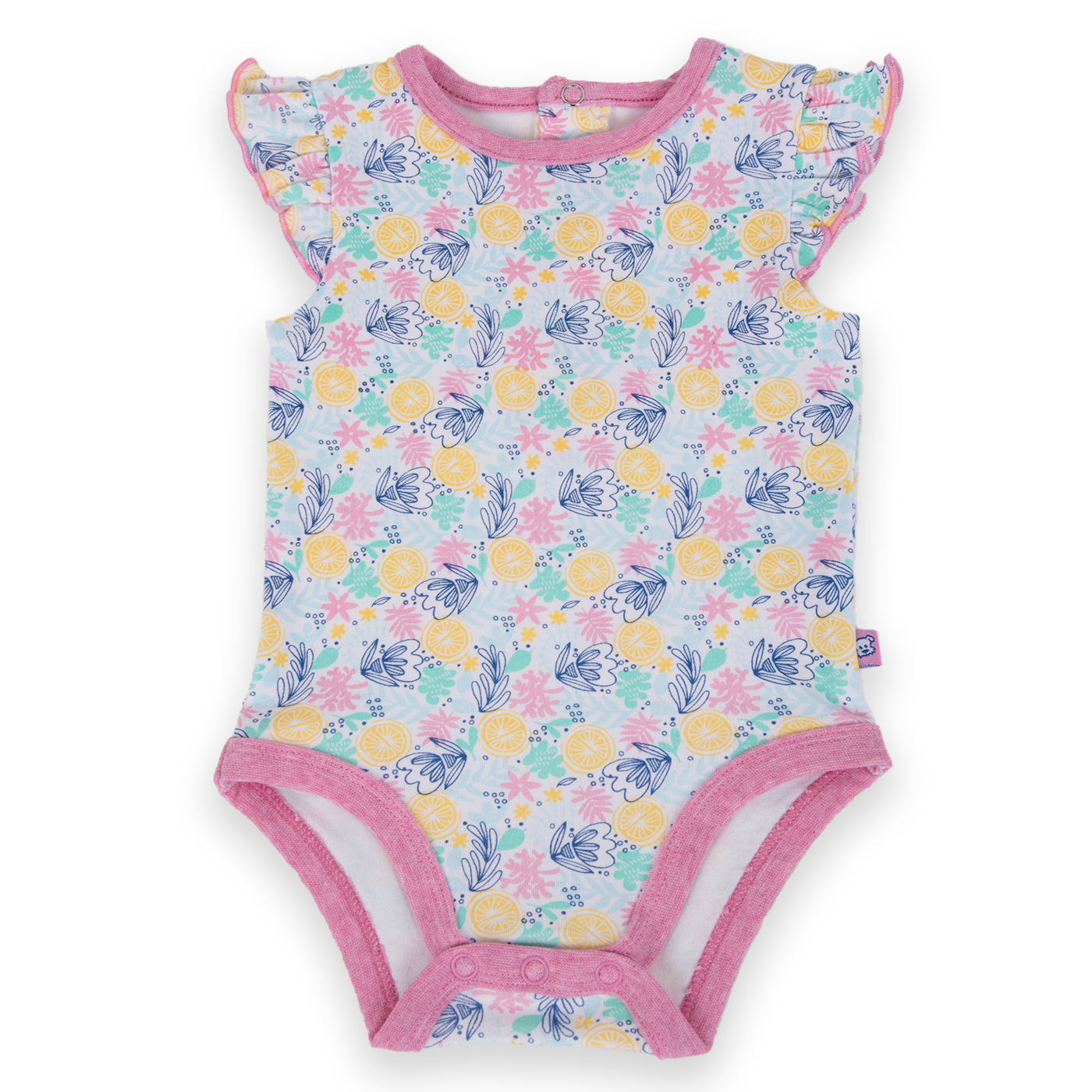 BODY BEBÉ NIÑA MULTICOLOR PILLIN - 4