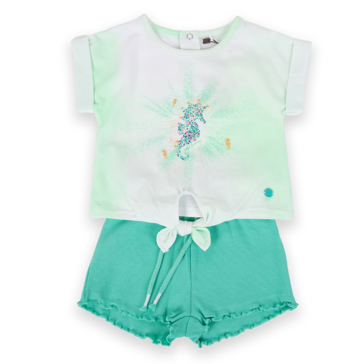 CONJUNTO NIÑA PILLIN VERDE PVA652-24VER BEBE - 1