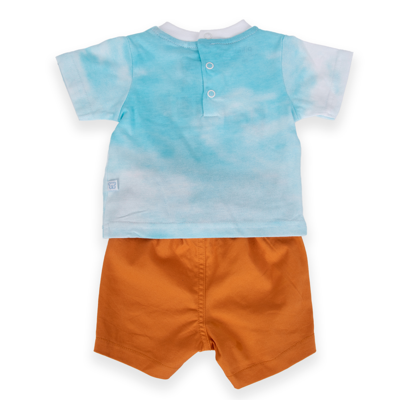 CONJUNTO ALGODON NIÑO PILLIN NARANJO PVA810-24NAR BEBE NARANJA - 4