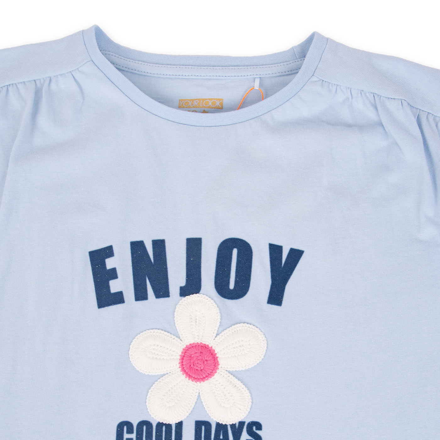 POLERA MANGA CORTA ALGODÓN NIÑA PILLÍN TVA609-24LAV LAVANDA - 2