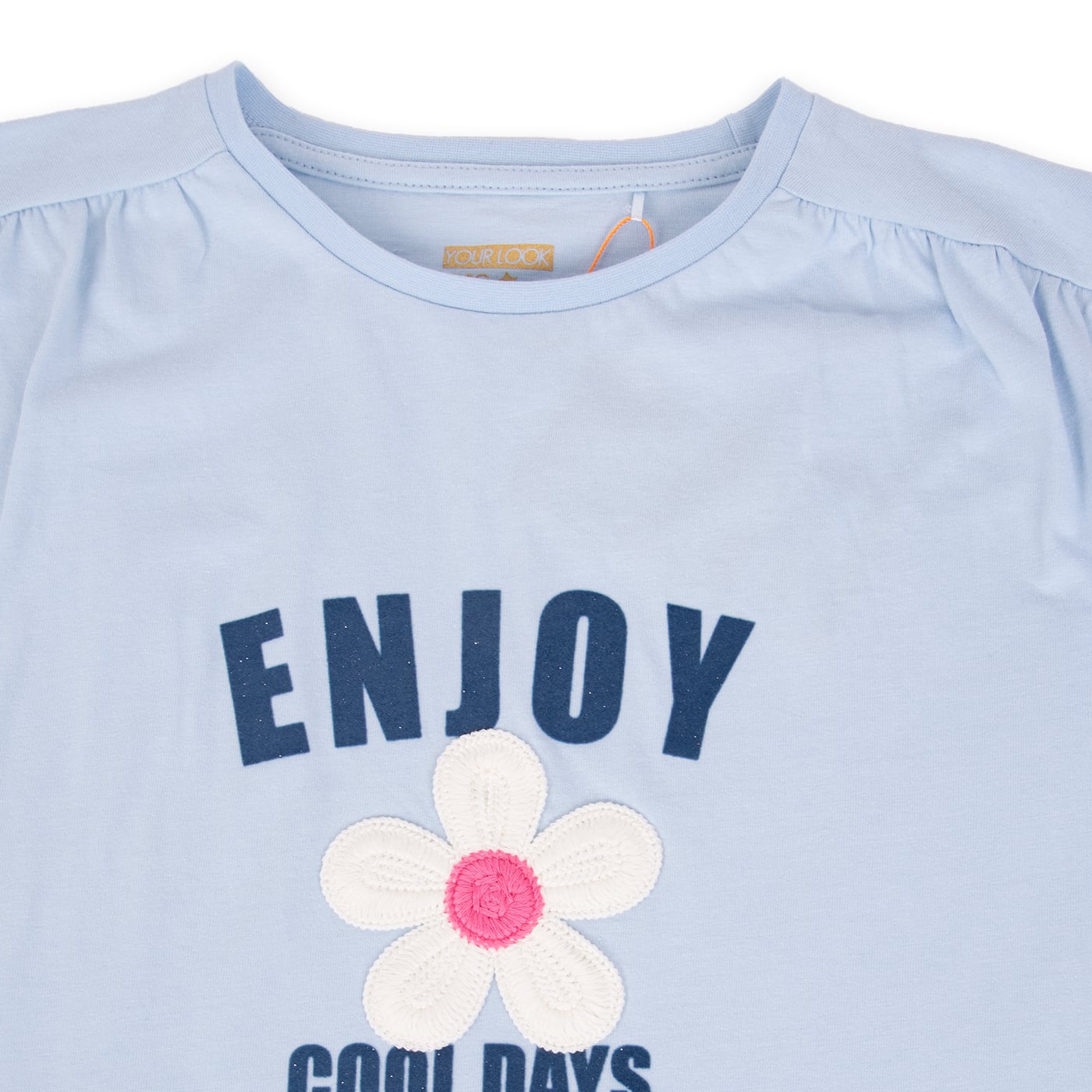 POLERA MANGA CORTA ALGODÓN NIÑA PILLÍN TVA609-24LAV LAVANDA - 2