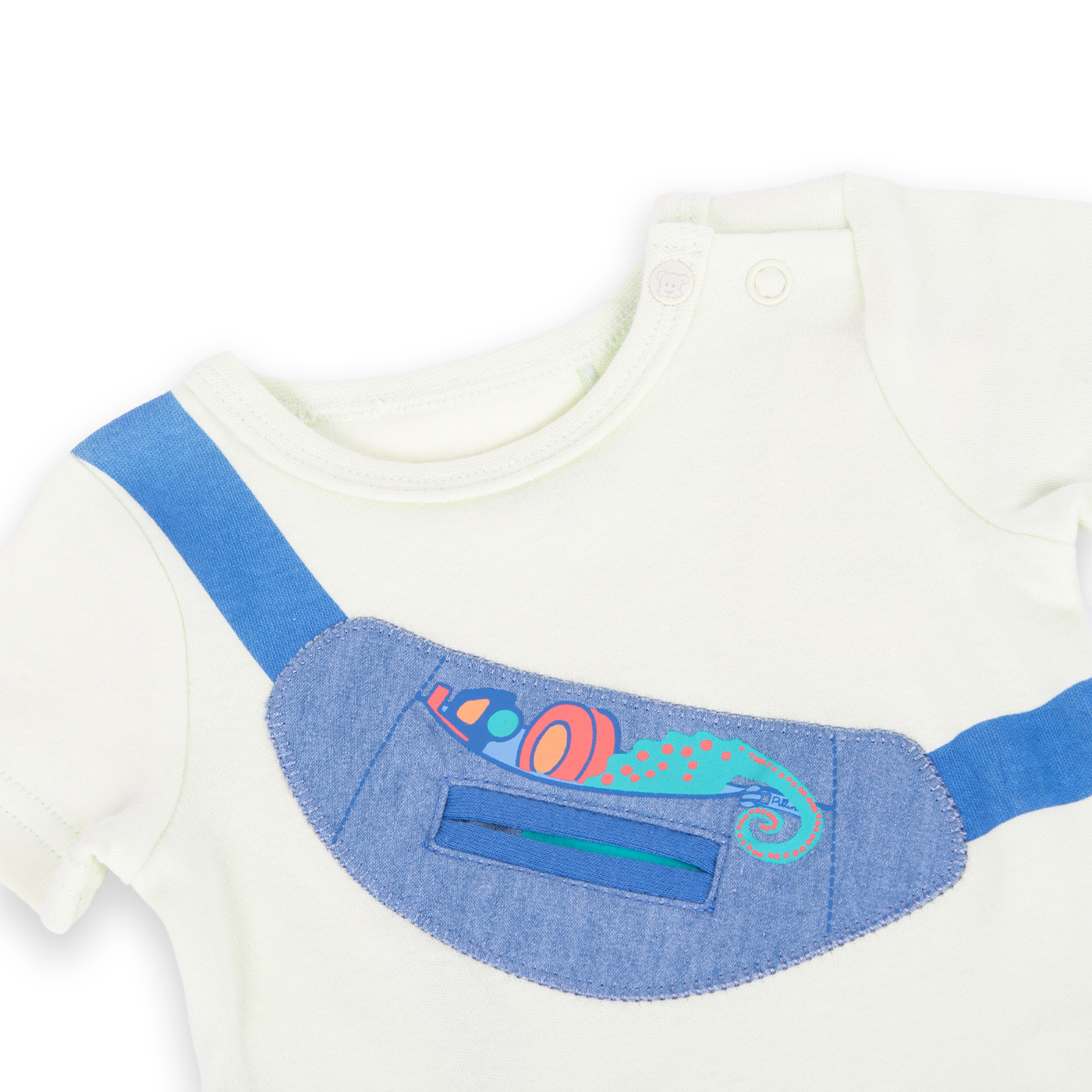 BODY ALGODON NIÑO PILLIN MULTICOLOR PVA231-24SUR BEBE - 3