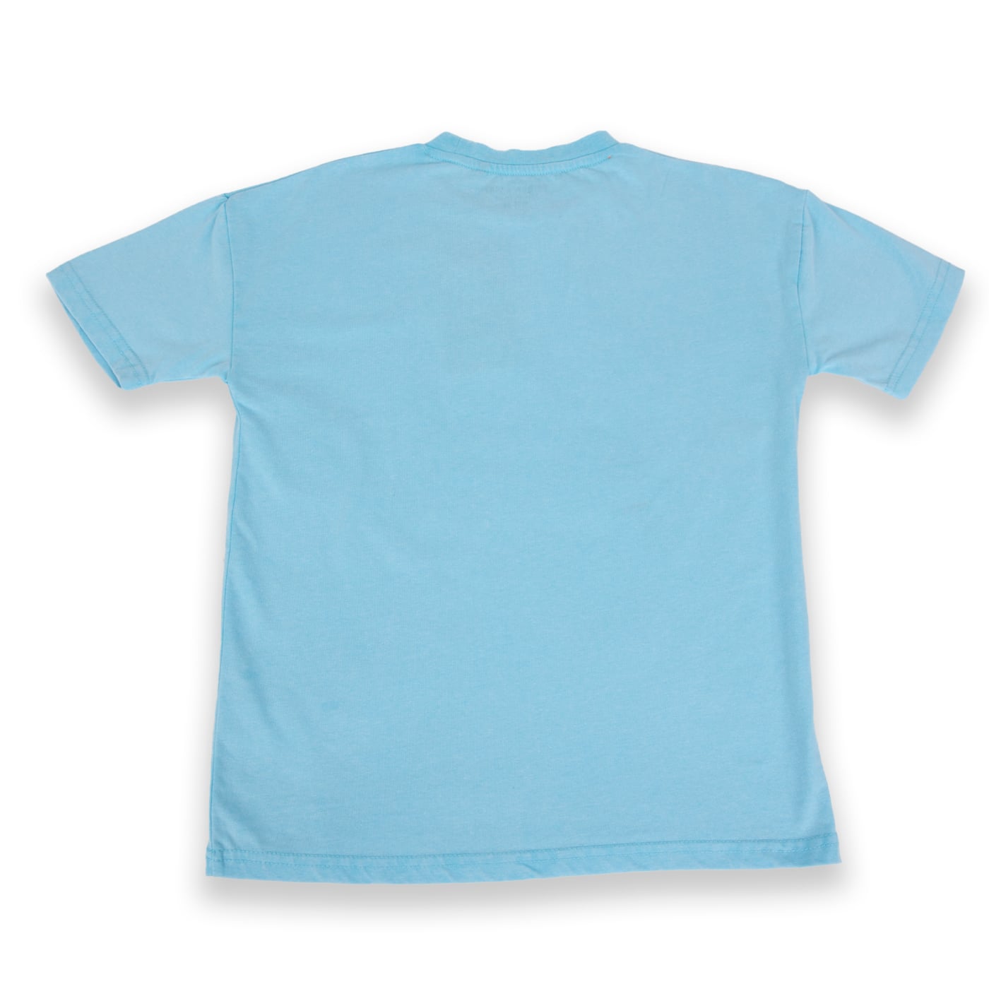 POLERA MANGA CORTA ALGODÓN NIÑO PILLÍN TVA618-24CAL TURQUESA - 3