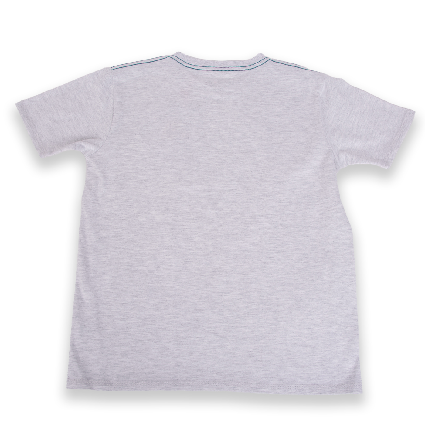 POLERA MANGA CORTA ALGODÓN NIÑO PILLÍN TVA608-24MLG GRIS CLARO - 3