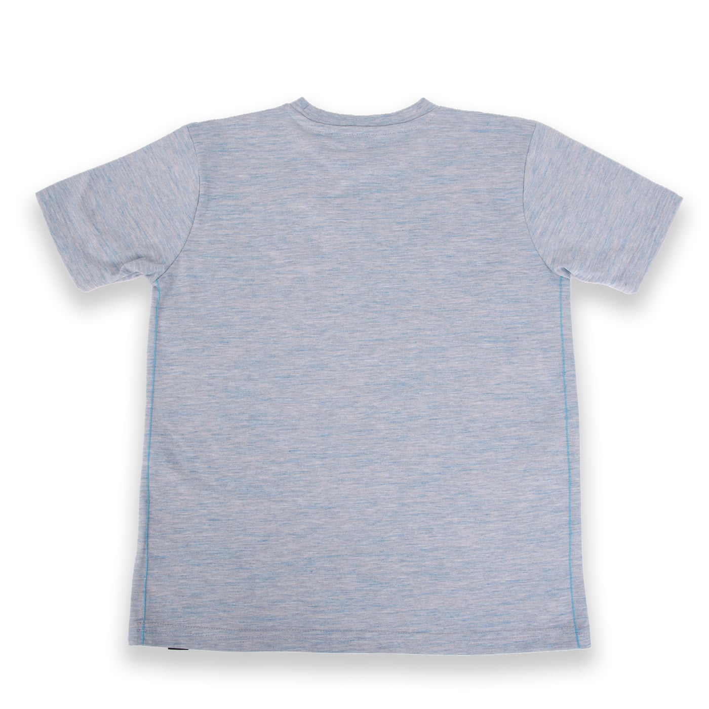 POLERA MANGA CORTA ALGODÓN NIÑO PILLÍN TVA621-24MLG GRIS CLARO - 3