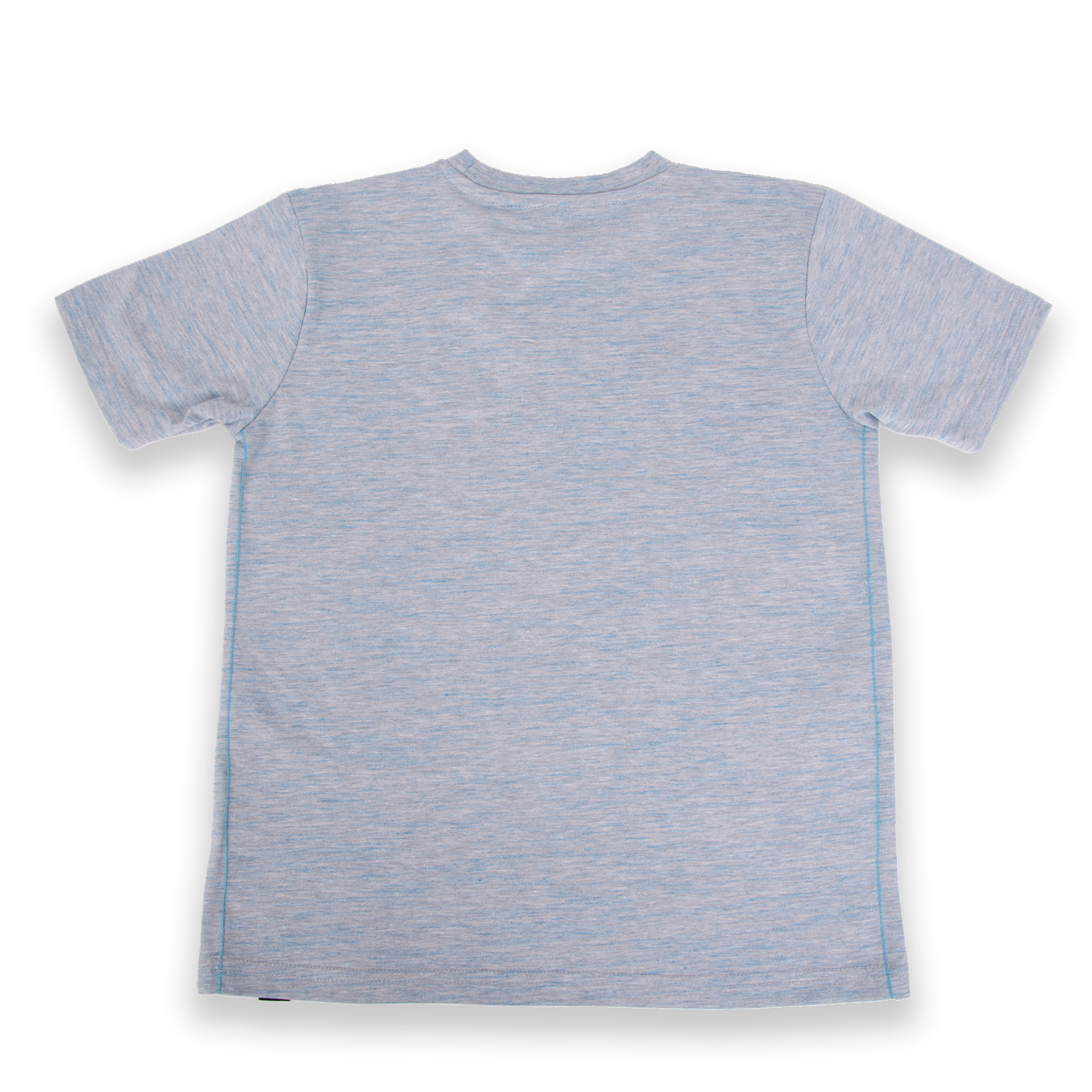 POLERA MANGA CORTA ALGODÓN NIÑO PILLÍN TVA621-24MLG GRIS CLARO - 3